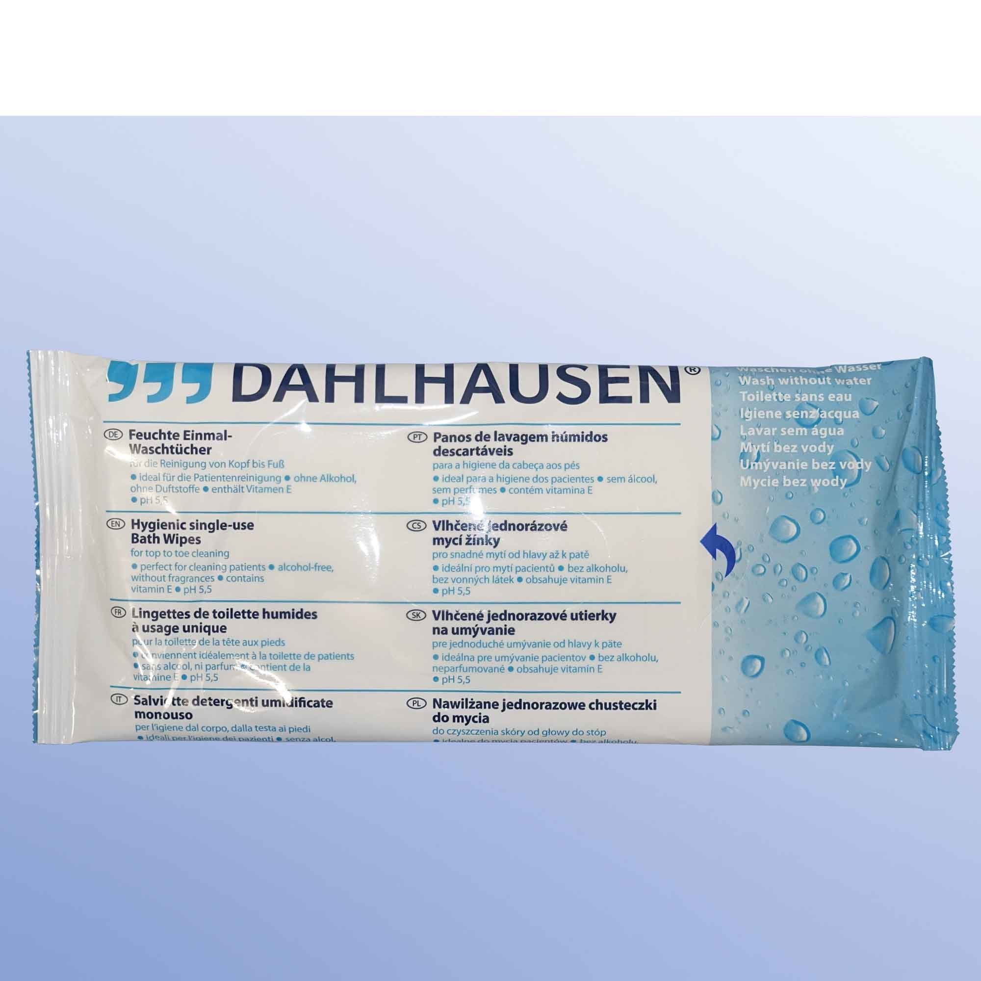 P.J.Dahlhausen & Co.GmbH Kosmetiktücher Dahlhausen Einmal-Waschtücher, feucht (8-St)