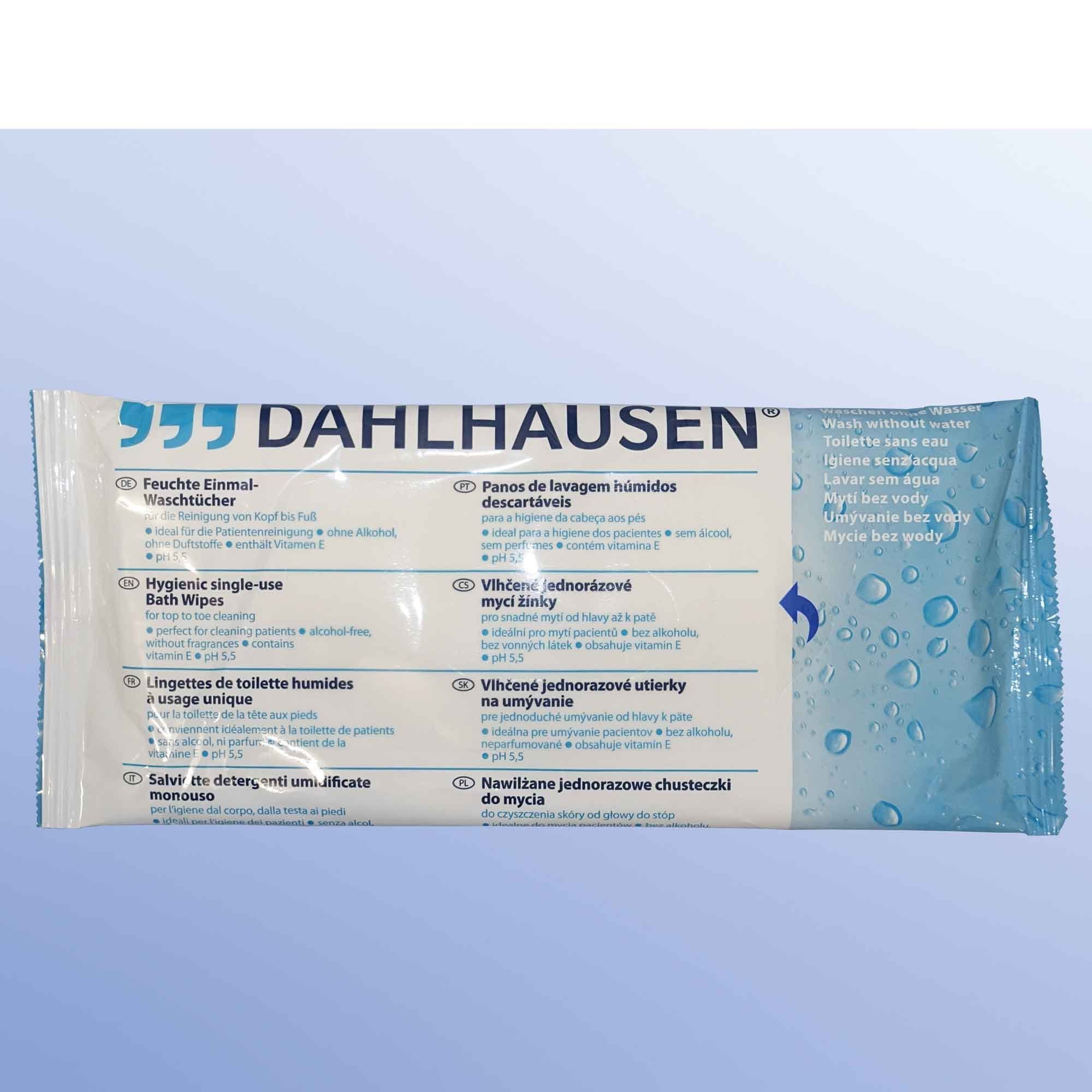 Kosmetiktücher Dahlhausen Einmal-Waschtücher, feucht
