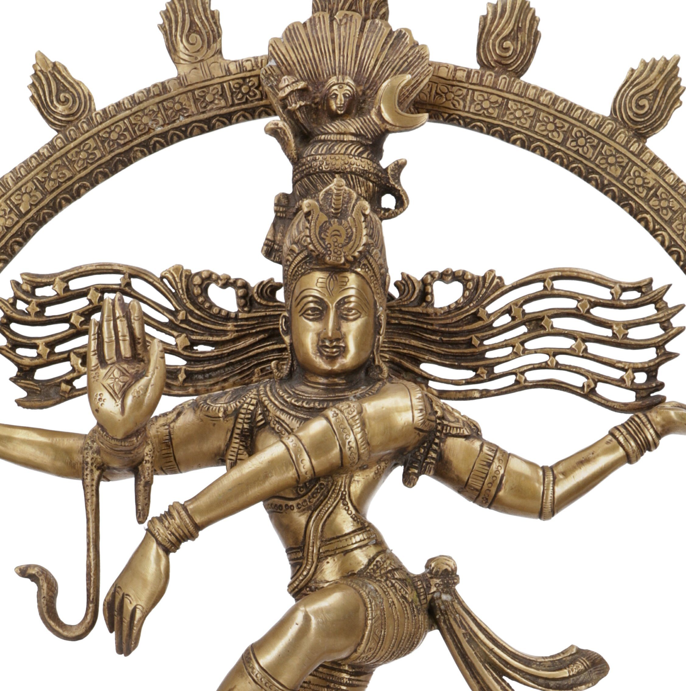 Guru-Shop Dekofigur Tanzender Shiva Nataraja Shiva im.. Statue