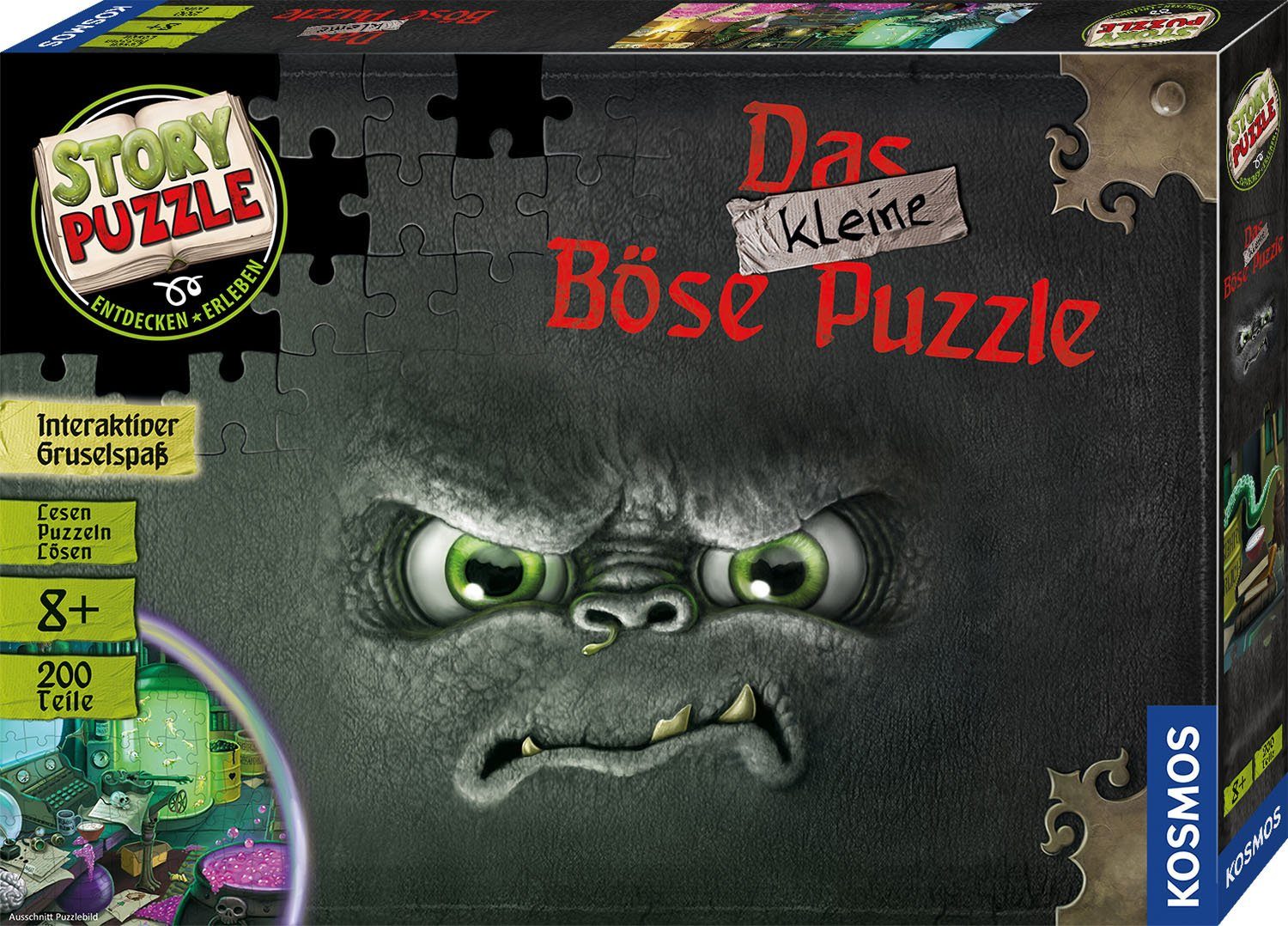 200 Germany Puzzleteile, Puzzle Puzzle Böse - Kosmos Made Das in Story Puzzle, kleine