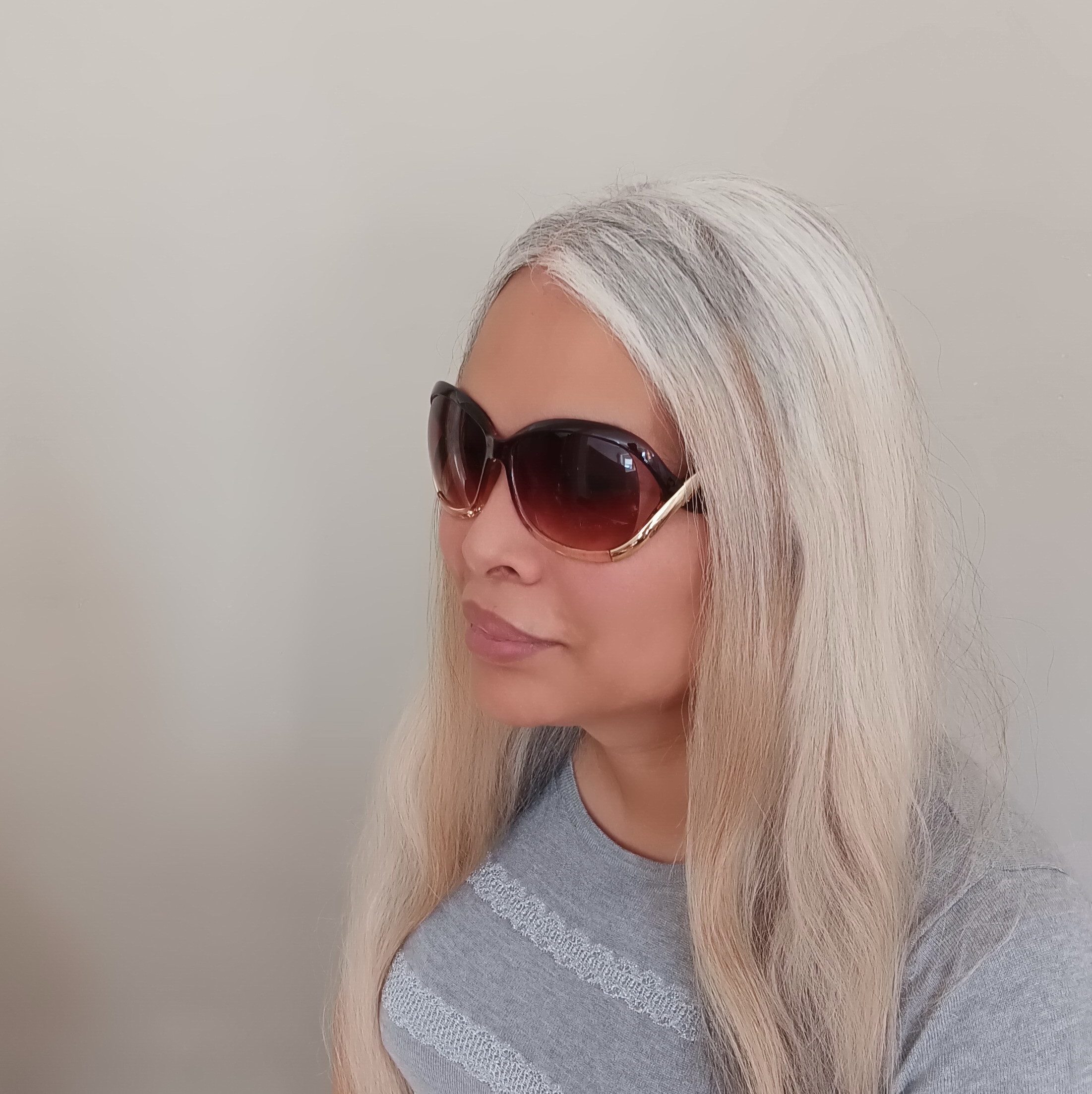 Rennec Sonnenbrille (Damen Oversized Brille mit Brillenbeutel) Große Design günstig online kaufen