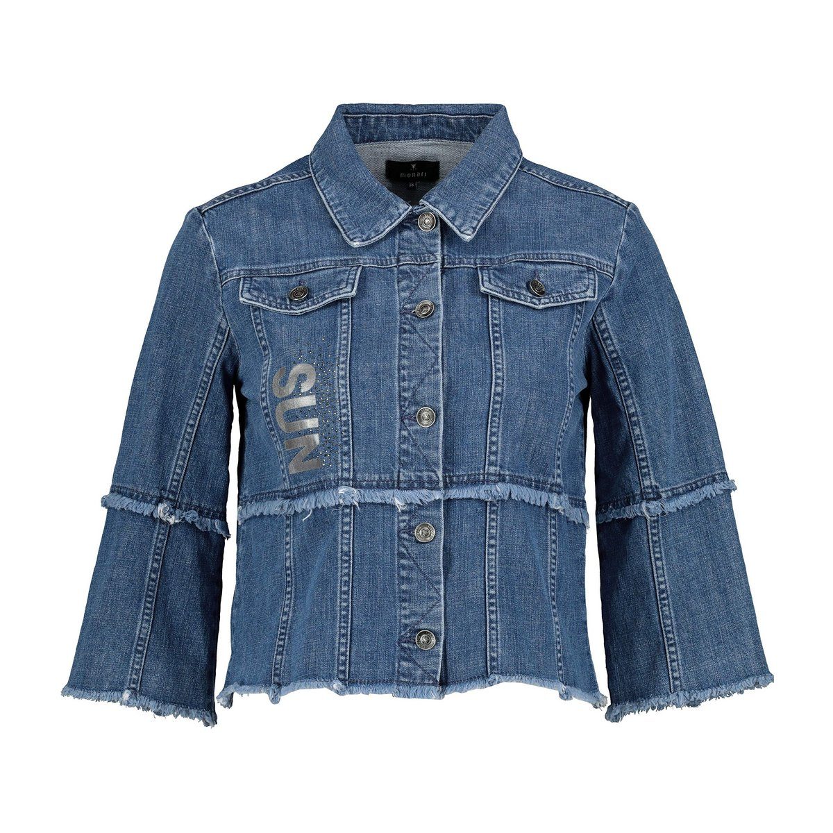 ausgezeichnet s.Oliver Jeansjacke blau (1-St)