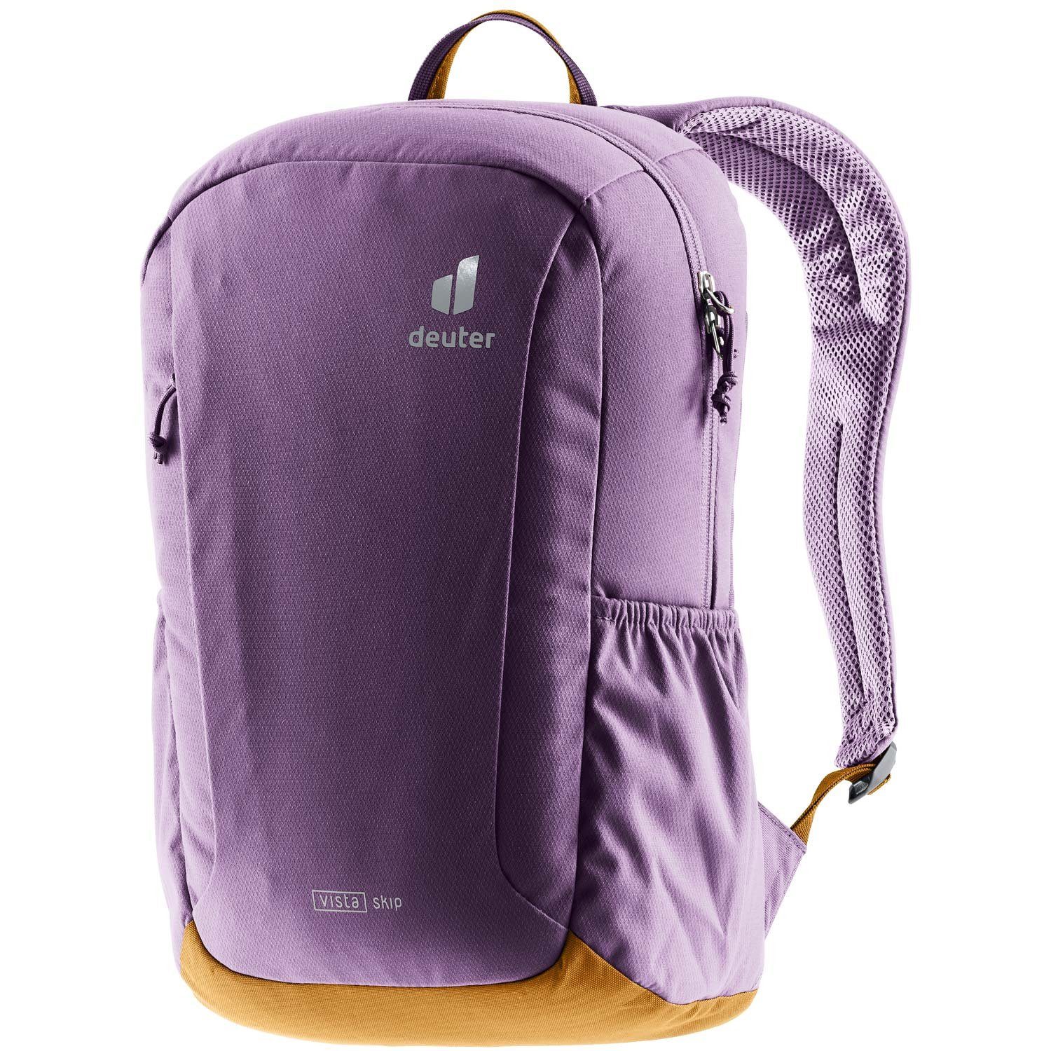 deuter Freizeitrucksack Deuter Freizeitrucksack Vista Skip plum-cinnamon (Stück, Stück), Rucksack plum - cinnamon