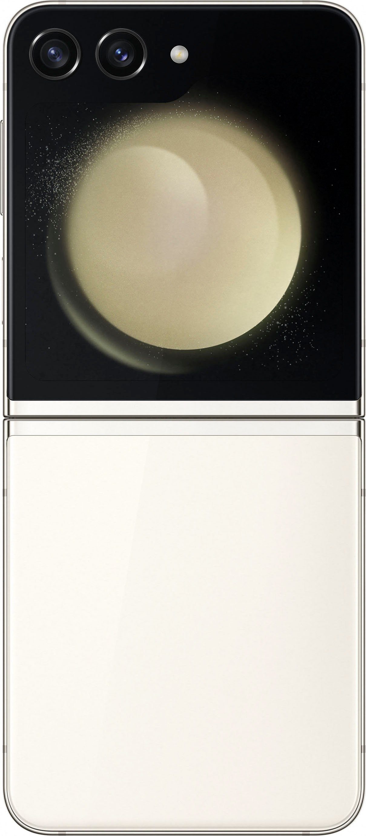 Kamera) 5 Galaxy cm/6,7 MP 12 Cream (17,03 Samsung Flip Zoll, 256 GB Speicherplatz, Z Smartphone