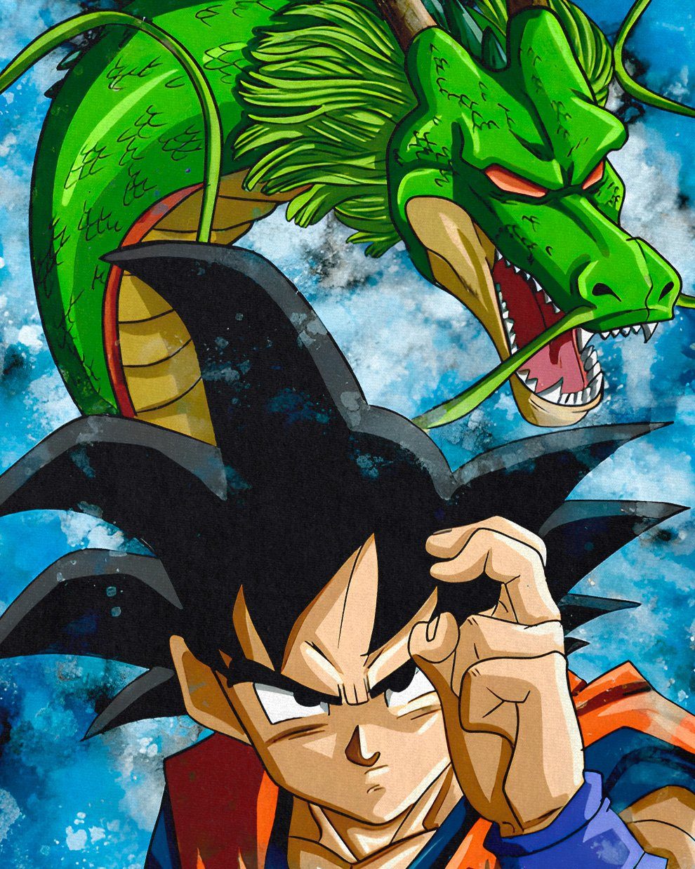 style3 T-Shirt Shenron Coverage super dragonball z gt songoku breakers daim günstig online kaufen