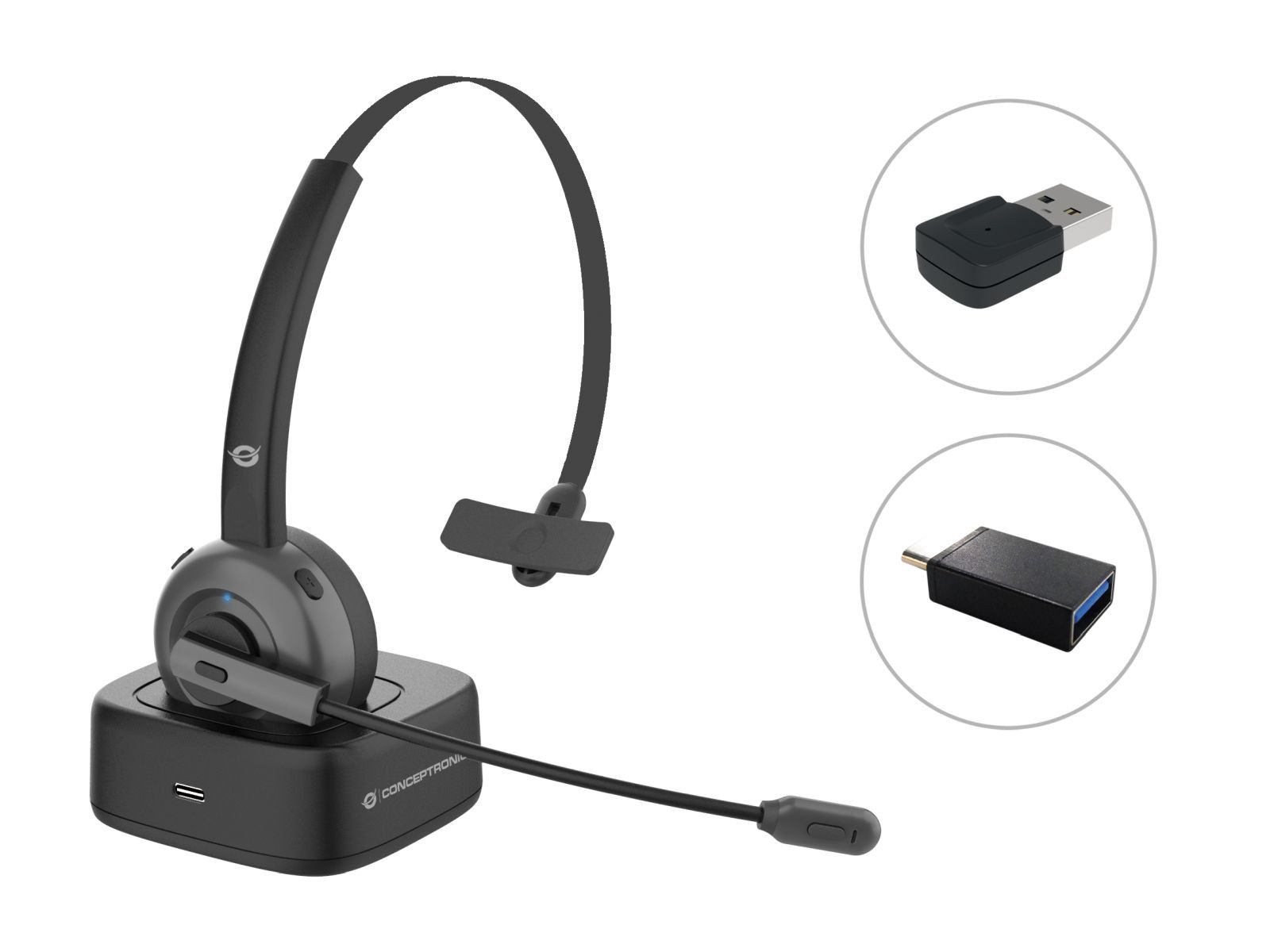 Conceptronic Polona POLONA03BDA - Headset - On-Ear Headset
