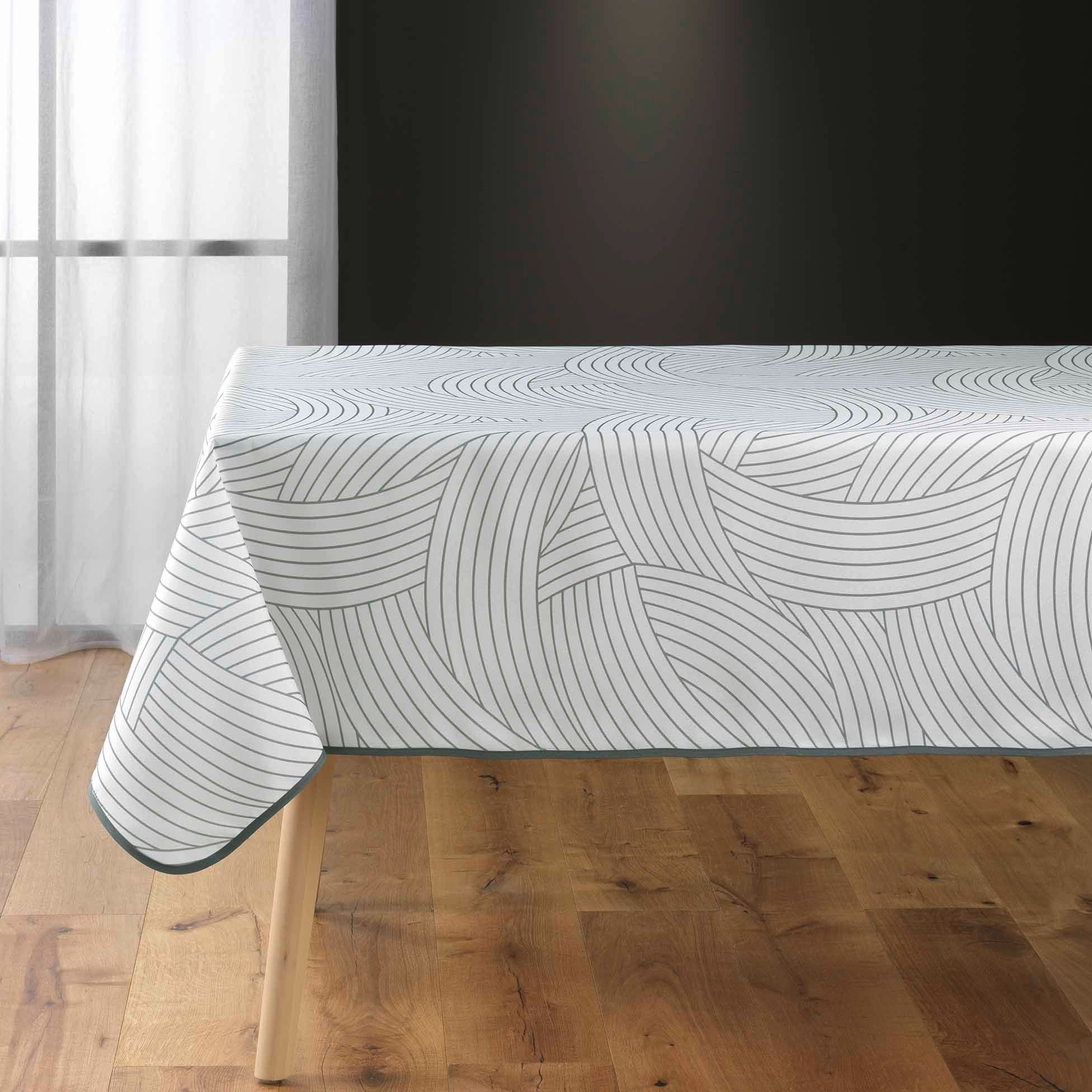 Douceur d'intérieur Tischdecke Tischdecke aus Polyester LINEA, bedruckt, 150 x 200 cm (Tischdecken 1-tlg)