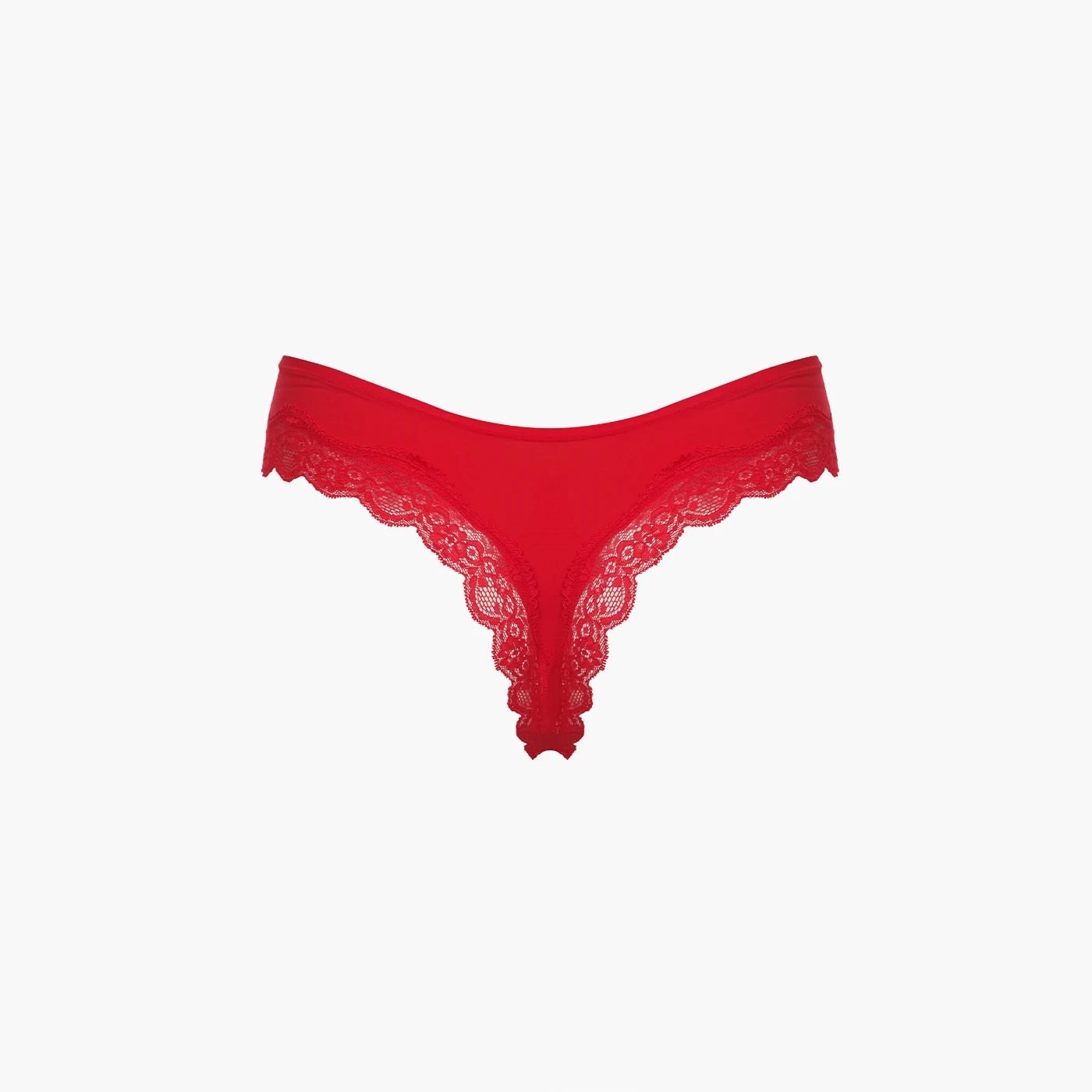 cfab (creamy fabrics) Tanga Lace Tanga-Rot-M