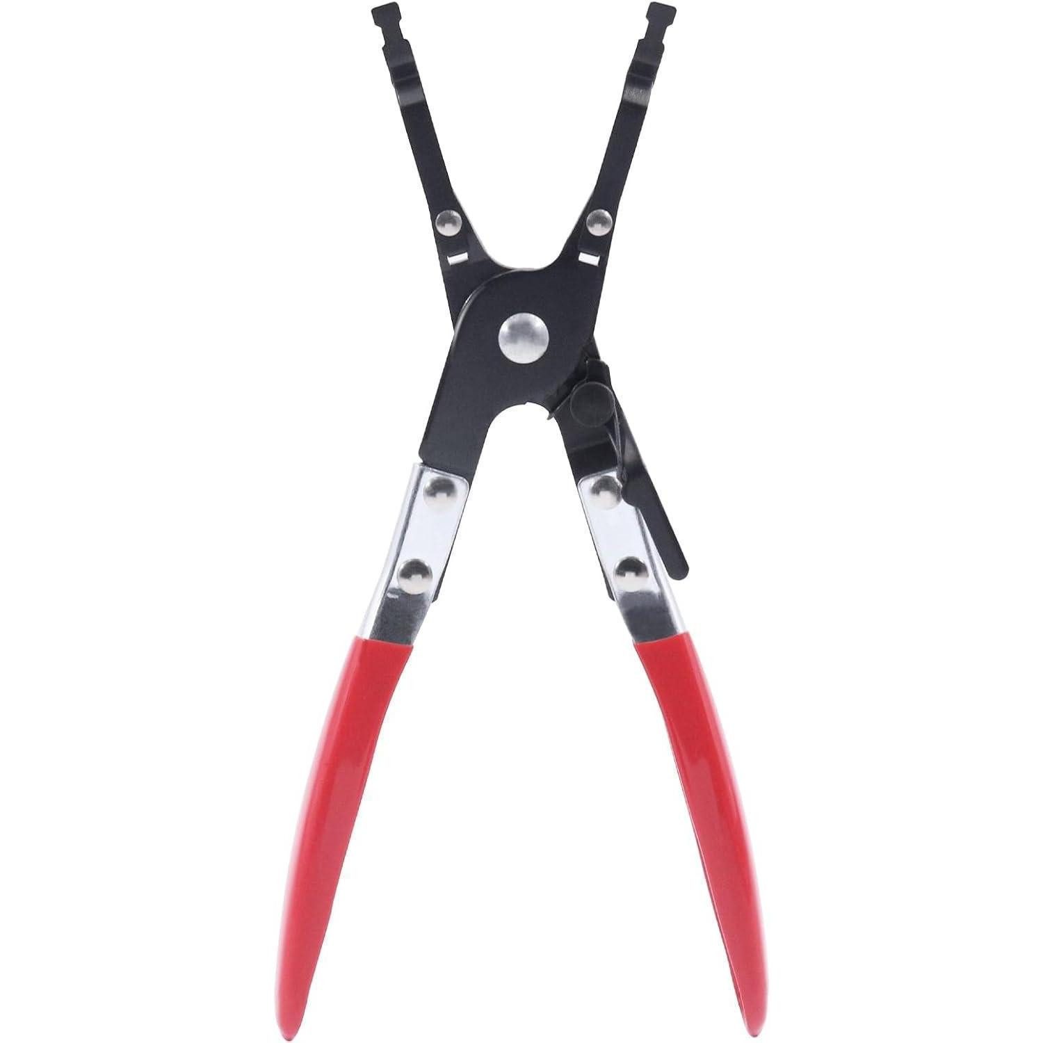 LuxusKollektion Montagezange Lötzange 25,4 cm rot Edelstahl einhand Drahtklemme für Autoreparatur