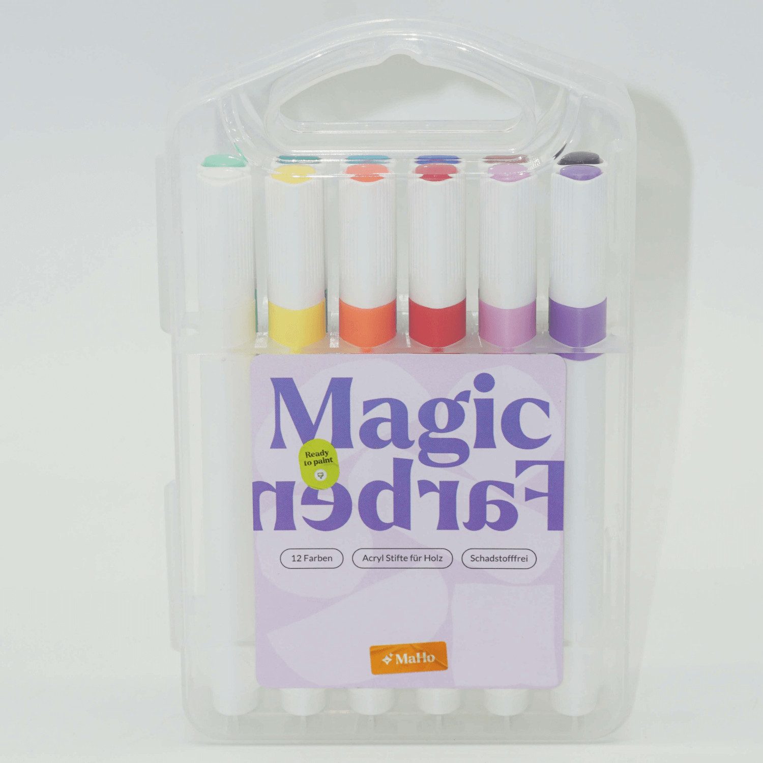 MagicHolz Buntstift 12 MagicFarben Stifte fürs Holz Zubehör
