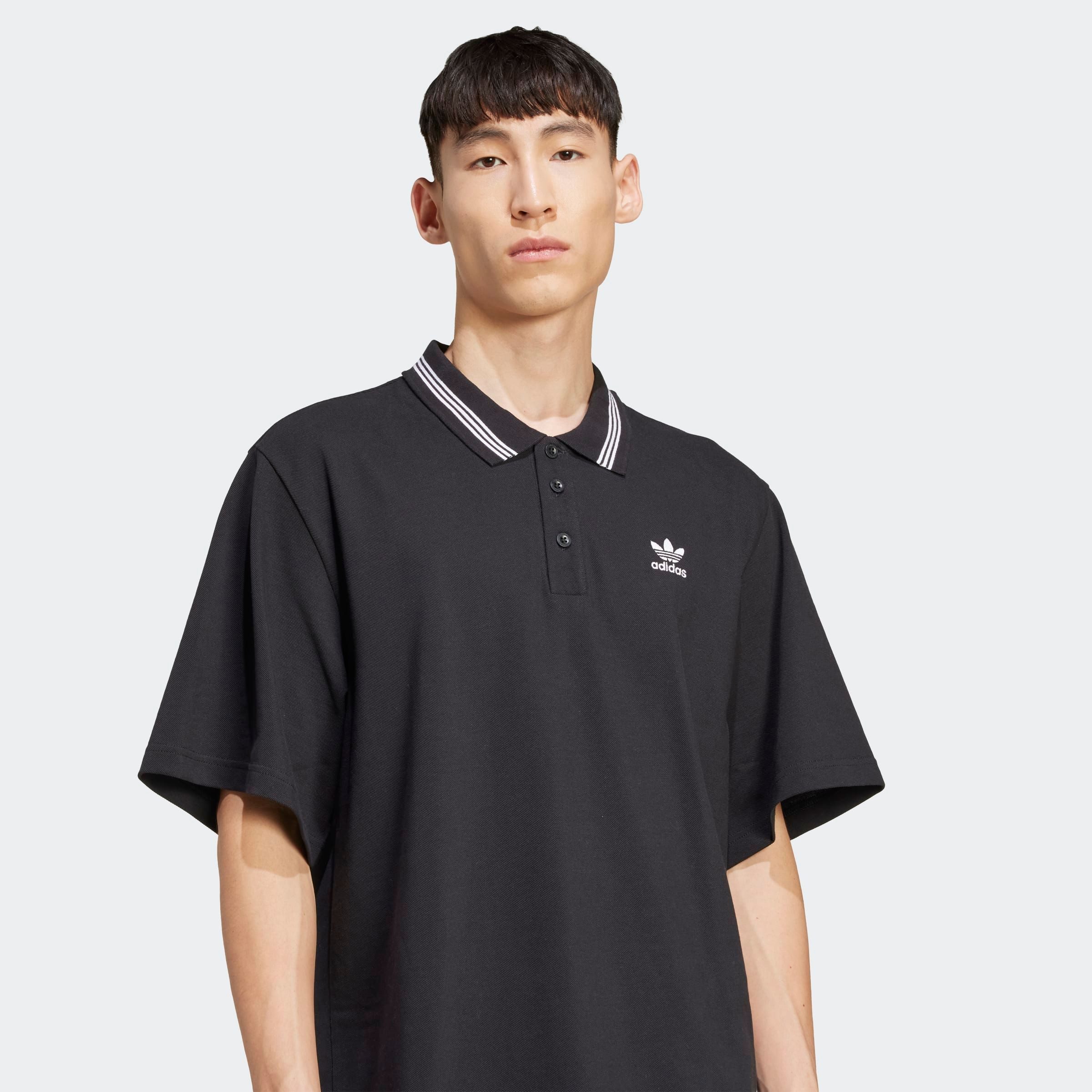 adidas Originals T-Shirt ADIDAS ADICOLOR, LOCKER GESCHNITTEN sportlicher Stil, lockere Silhouette, mit Druckknopfverschluss