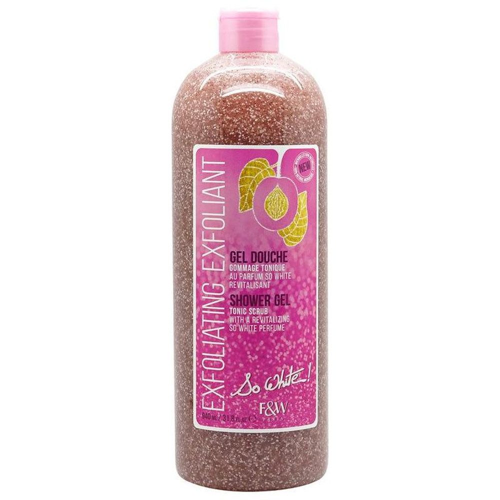 Duschgel Fair & White Exfoliating Exfoliant Gel Shower Gel Tonic Scrub 940ml