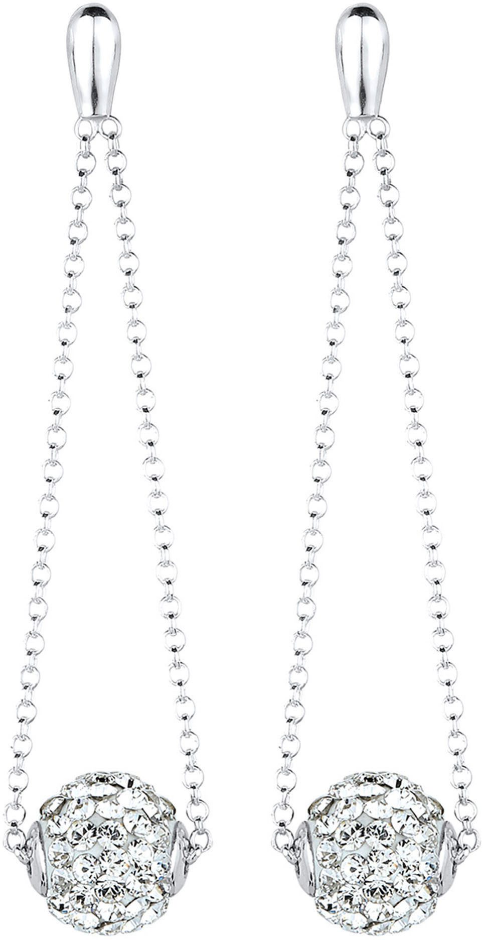 Elli Paar Ohrhänger Schmuck Geschenk Silber 925 Ohrringe, mit Glasstein günstig online kaufen