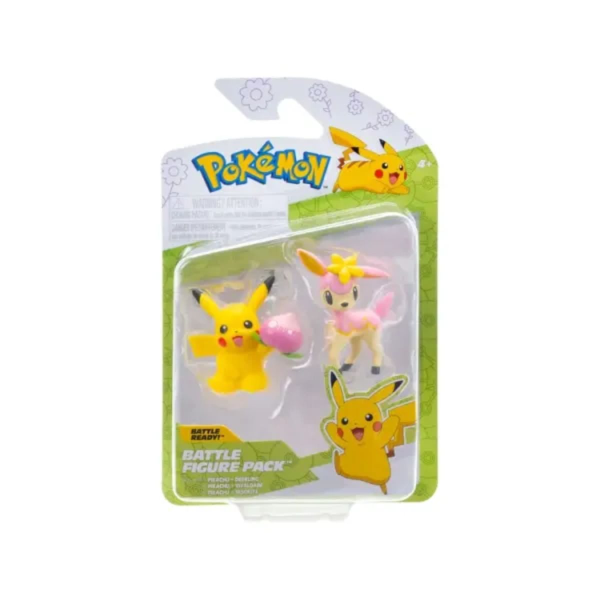 The Pokémon Company International Dekofigur Battle Figure 2 Pac