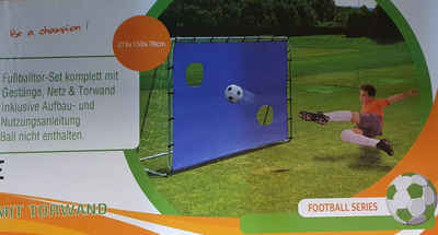 Greensport Fußballtor Fußballtor Goal mit Torwand 215 x 150 x 76 cm
