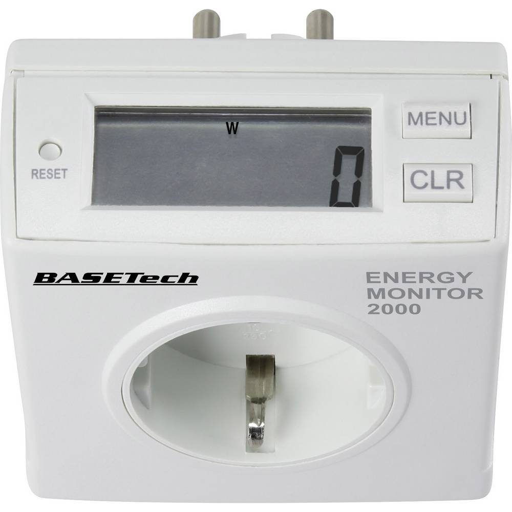 Energy Monitor 2000 Energieverbrauchs-Messgerät Basetech Energiekostenmessgerät