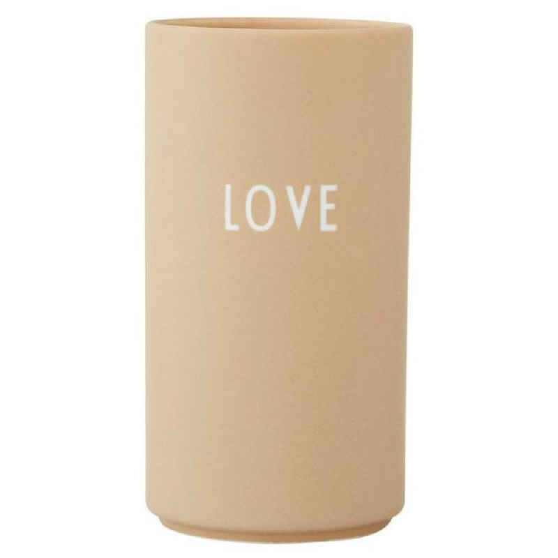 Design Letters Dekoobjekt Favourite Vase Love Beige (Medium)