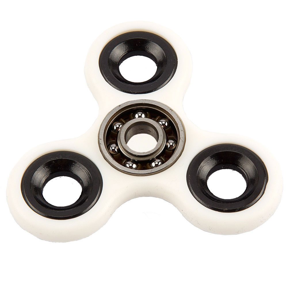 FunTomia Spiel FunTomia Fidget Spinner Tri Spinner Finger Hand LED Kugellager