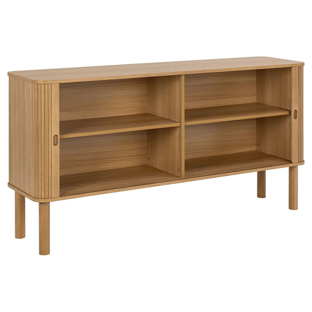 ACTONA GROUP Sideboard Langley Sideboard 2 Schiebetüren Eiche dekor.