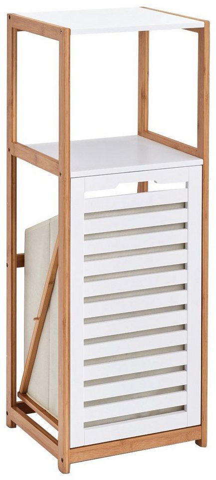 Zeller Present Badregal, mit integriertem Wäschesammler, B/T/H: 36 x 33