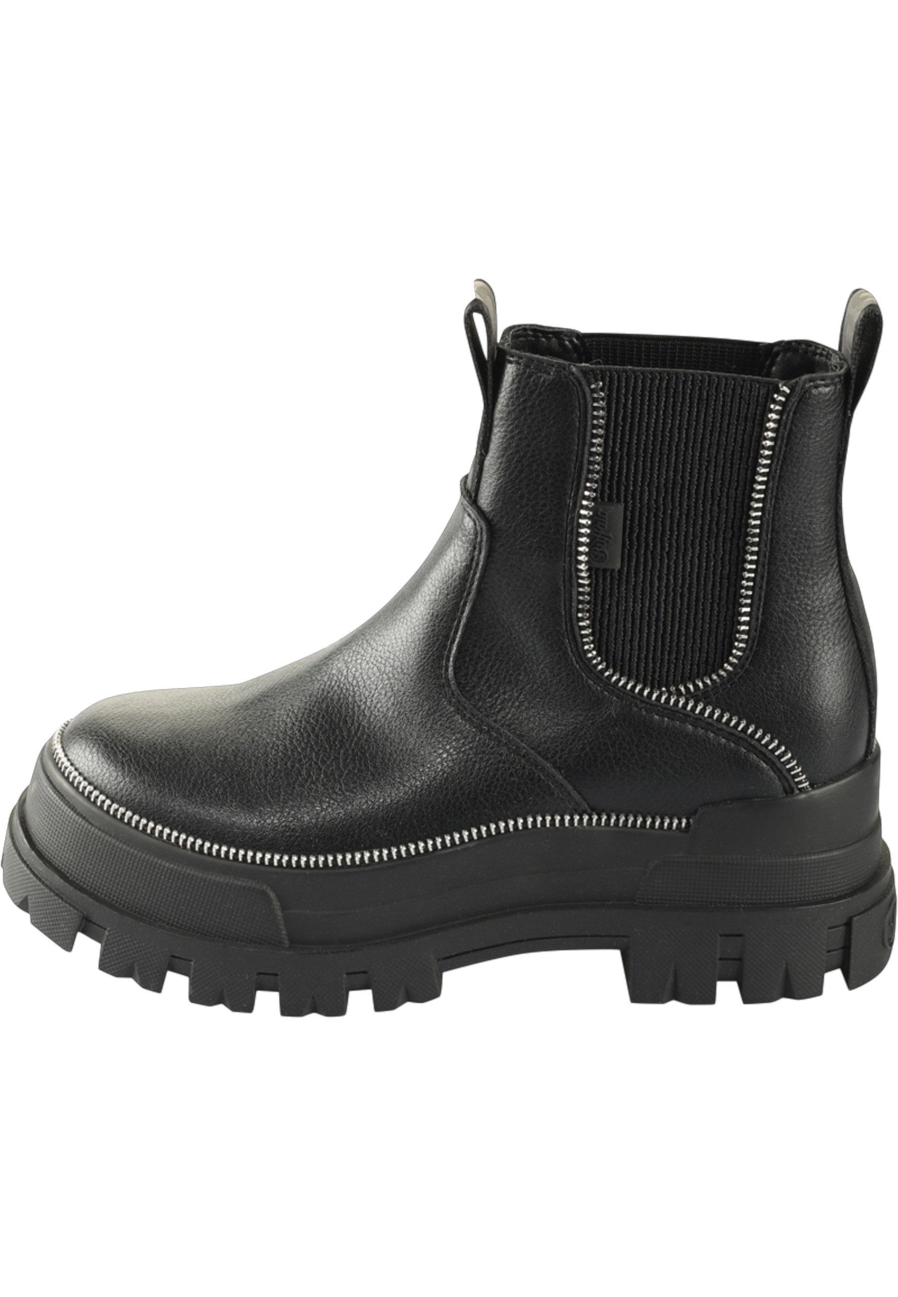 Buffalo Buffalo Buffalo Aspha Chelsea Zip - Vegan Nappa Stiefel – Bild 4 von 5