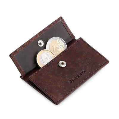Slimpuro Geldbörse »Coin Pocket mit RFID-Schutzkarte für ZNAP Slim Wallets 8 und 12 Druckknopf« (1 x Coin Pocket inkl. RFID-Schutzkarte)