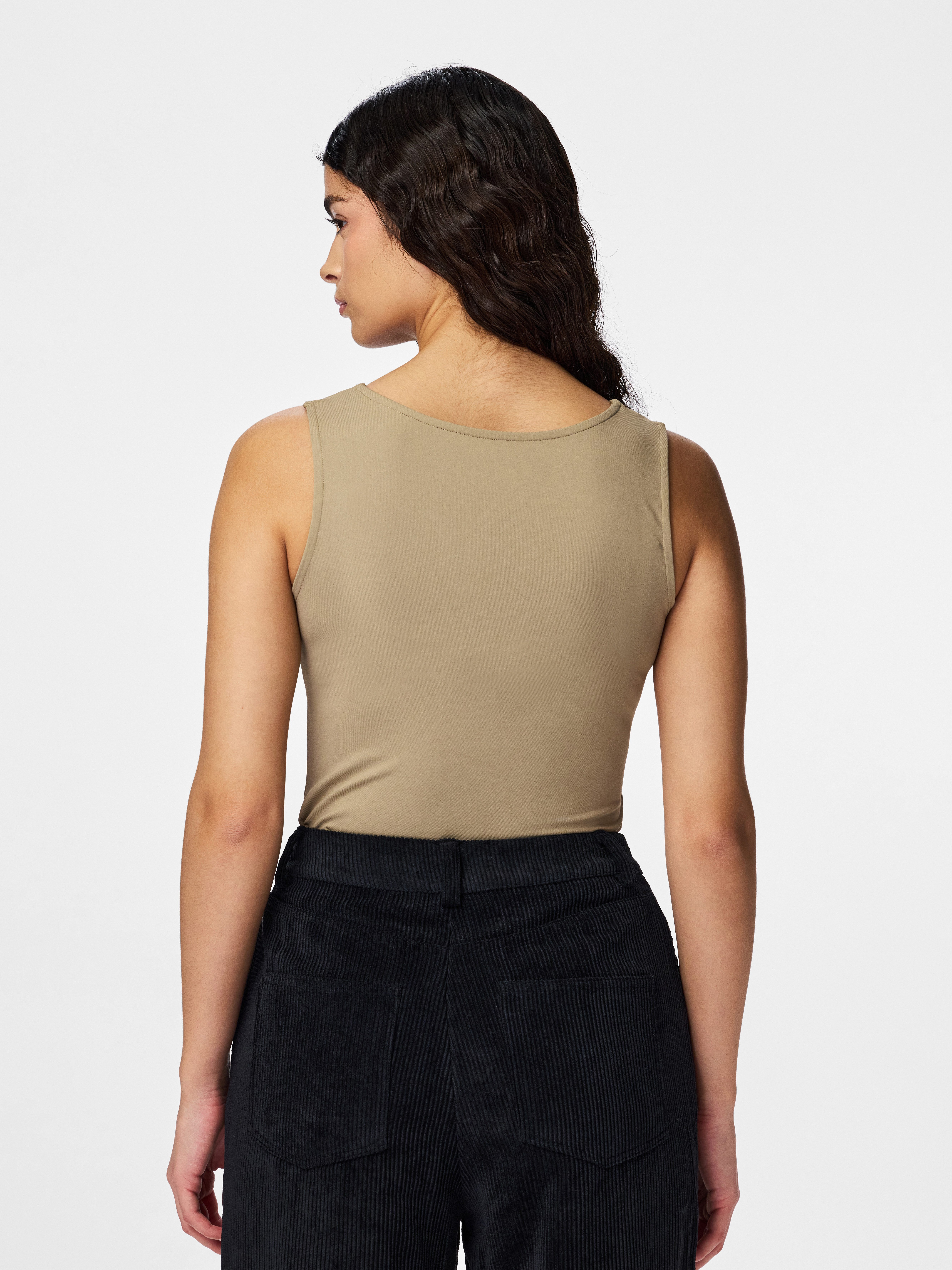 pieces Tanktop PCLULA SL REVERSIBLE TANKTOP JRS NOOS Materialmix