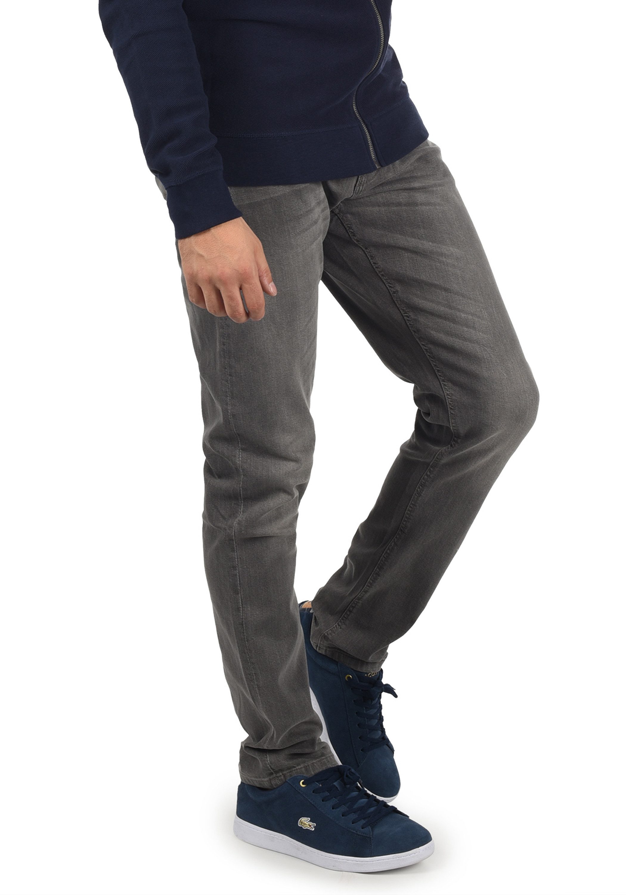 Indicode 5-Pocket-Jeans IDQuebec Denim Hose im Washed-Out Look