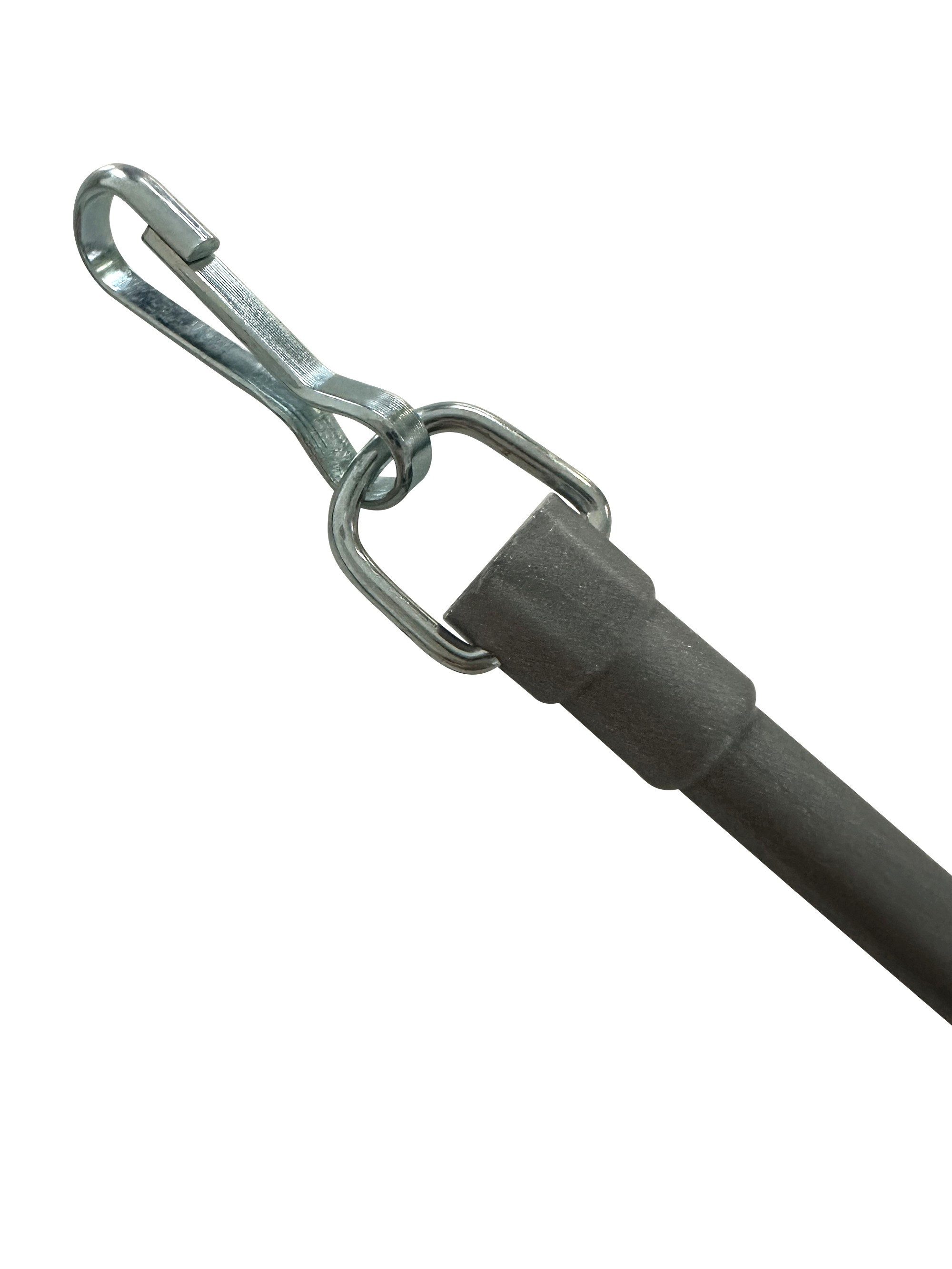 rewagi Schleuderstab Schleuderstab für Gardinen Grau 75 cm Stahl Kunststoff 2er Set, Gardinen, Schiebevorhänge, Seitenschals, Vorhänge, Verkaufseinheit 2 Stück
