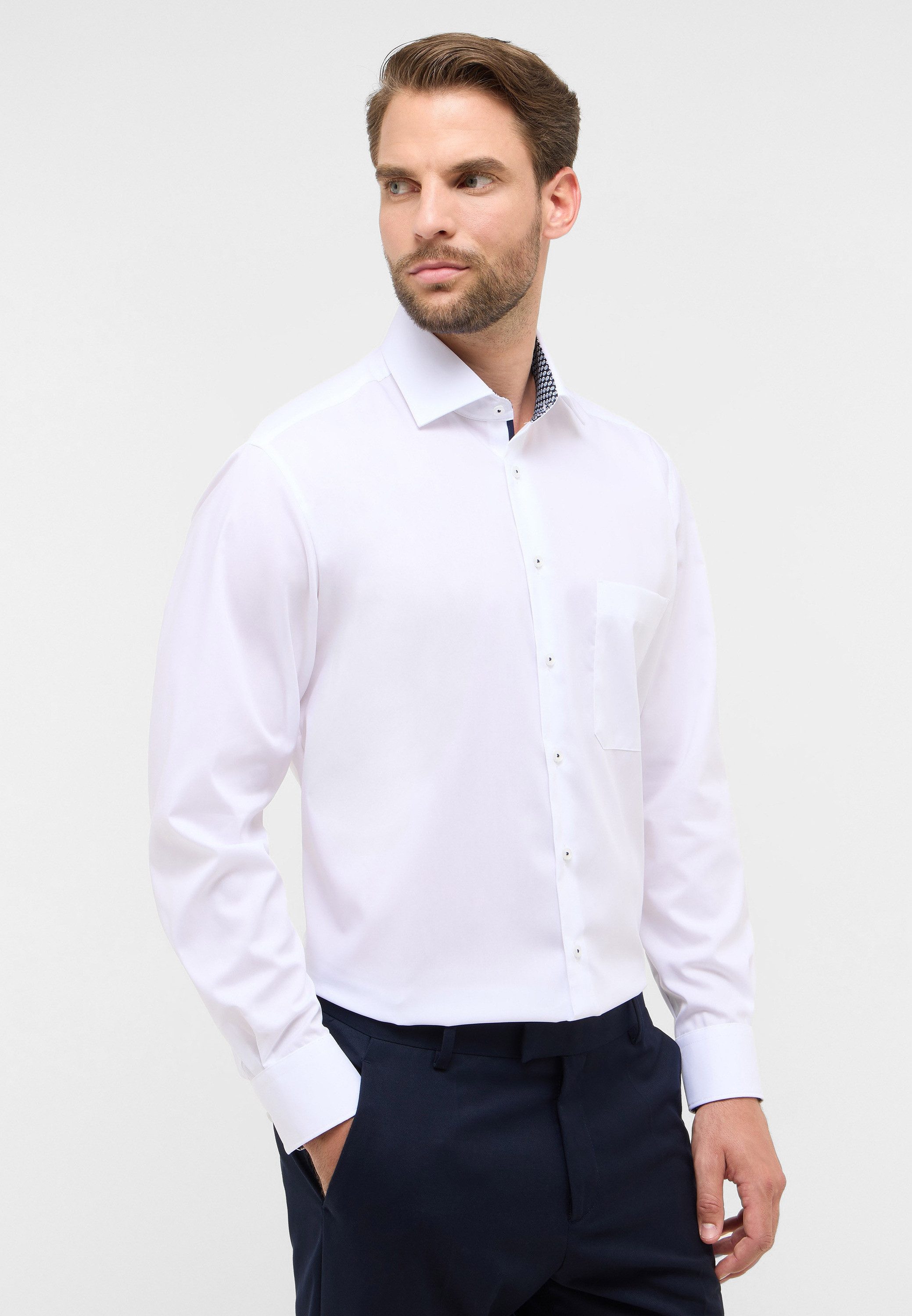 Eterna Langarmhemd COMFORT FIT NON IRON (bügelfrei) günstig online kaufen
