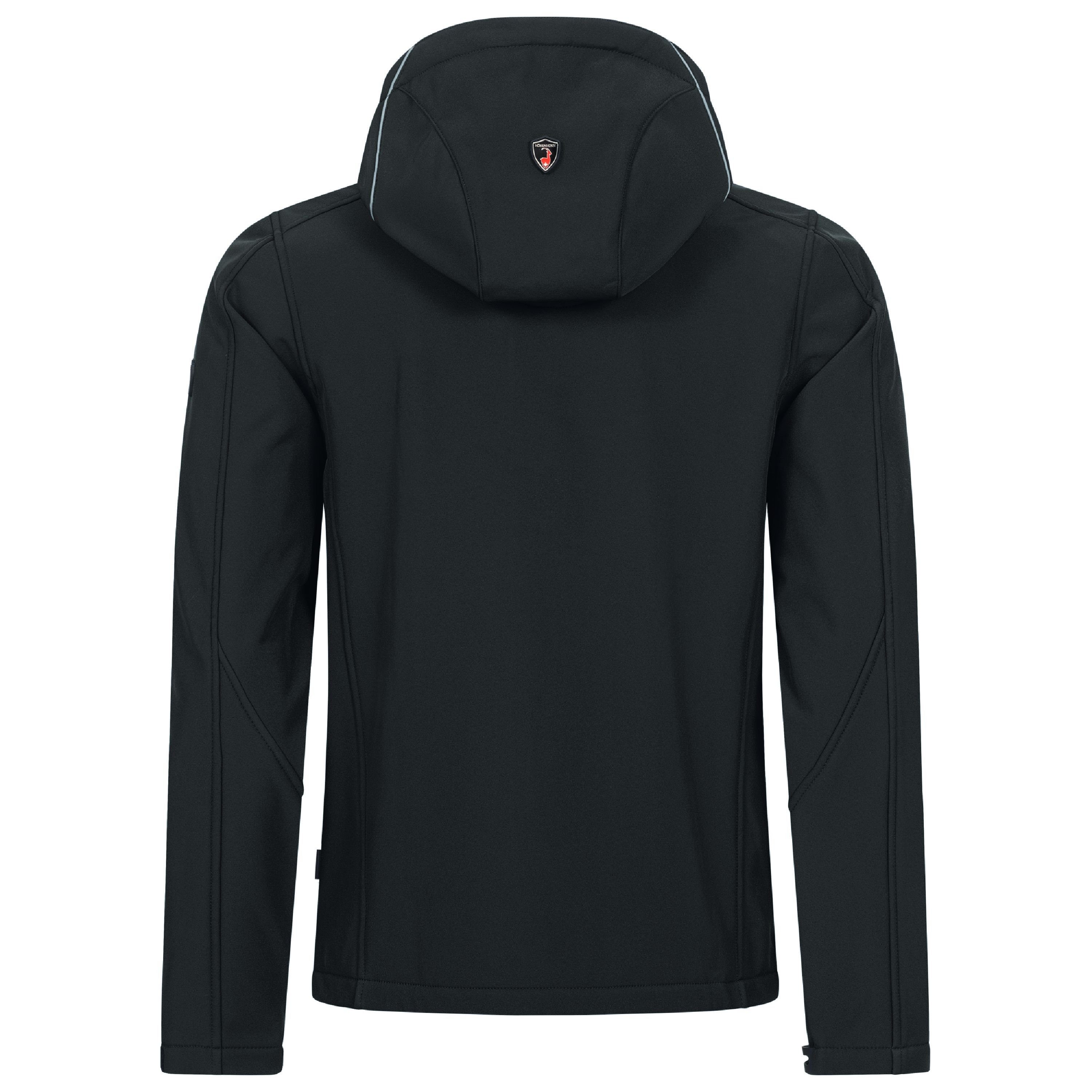 Höhenhorn Softshelljacke Altus Herren Softshell Jacke für Männer Outdoor Funktionsjacke Microfleece-Innenfutter, Atmungsaktiv, Wasserdicht – Bild 3 von 5