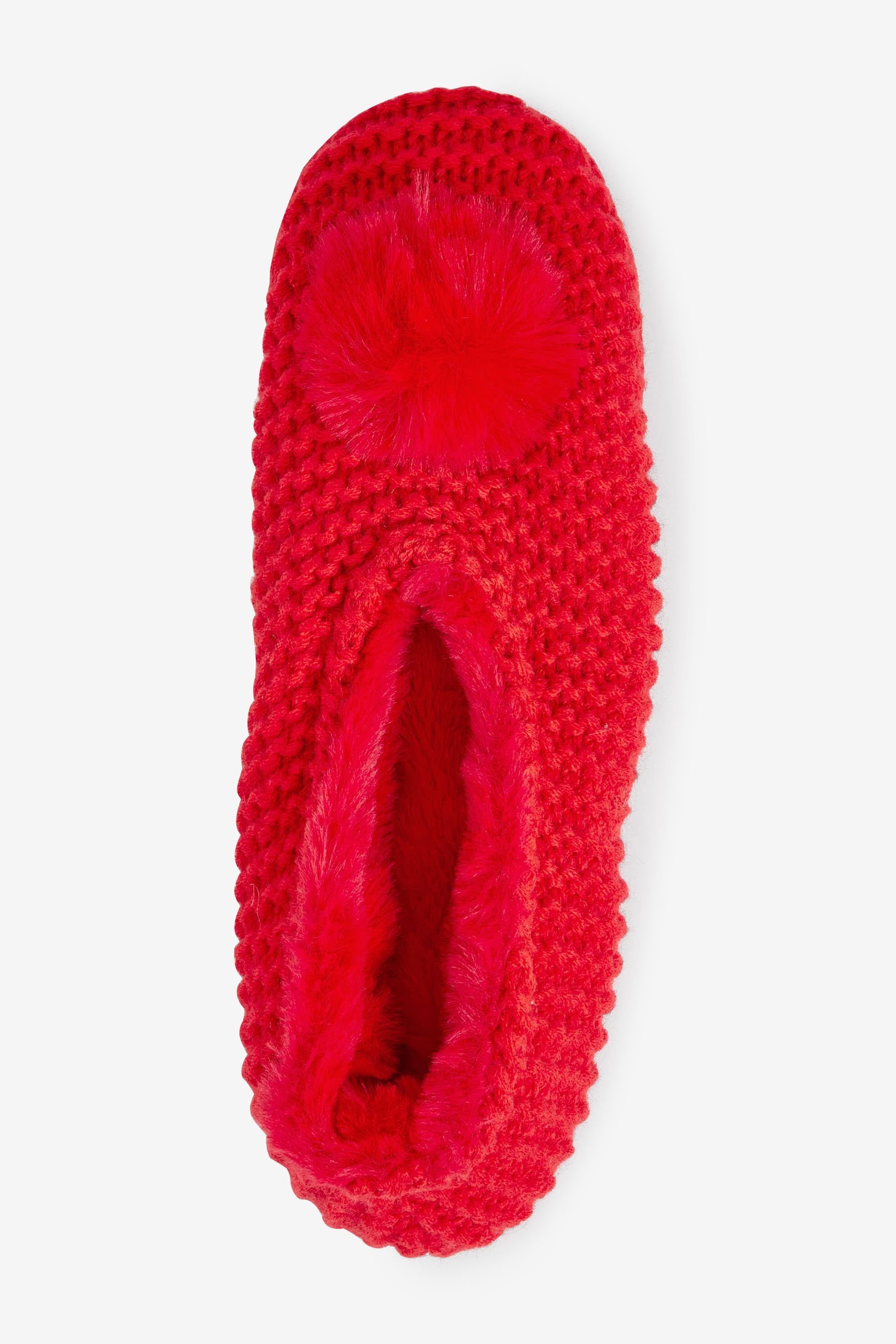 Next Haussocken Slipper-Socken (1-Paar) Red