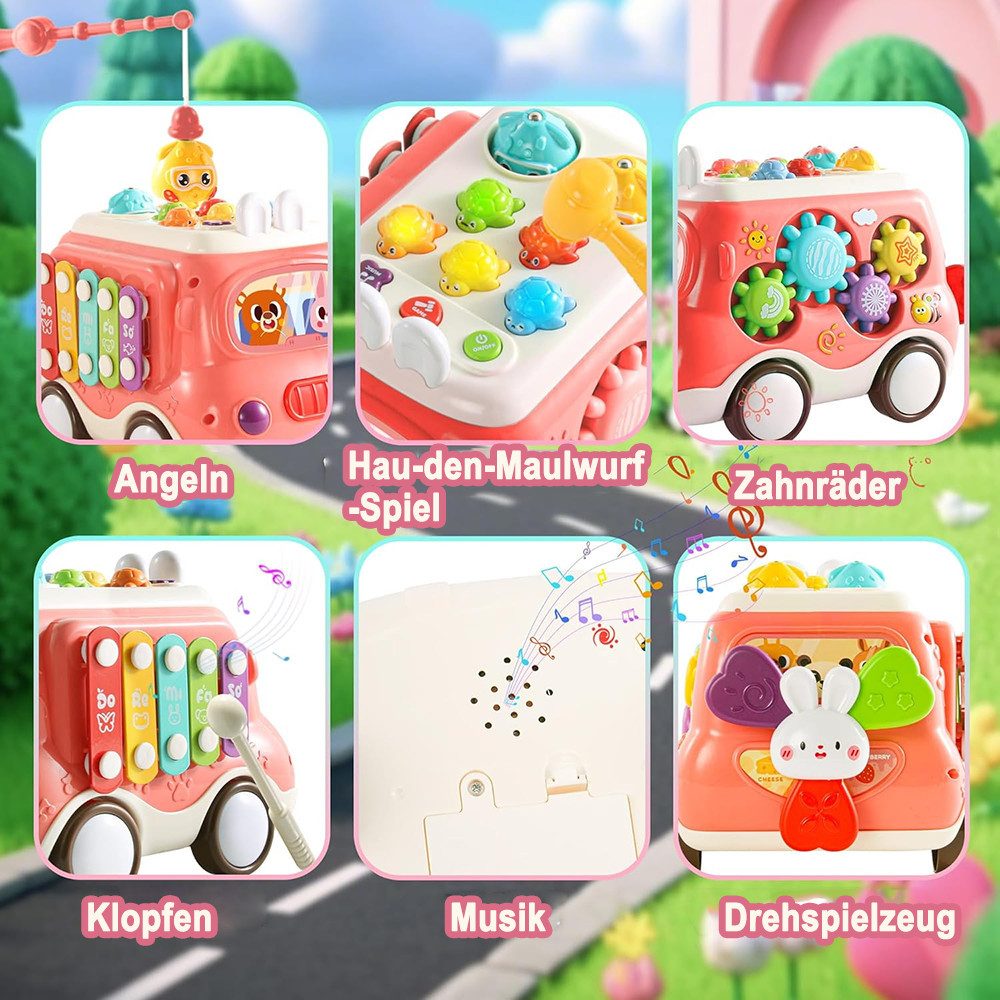 CLTYQ Lernspielzeug Montessori Musikspielzeug ab 1 Jahr, Lernspielzeug mit günstig online kaufen