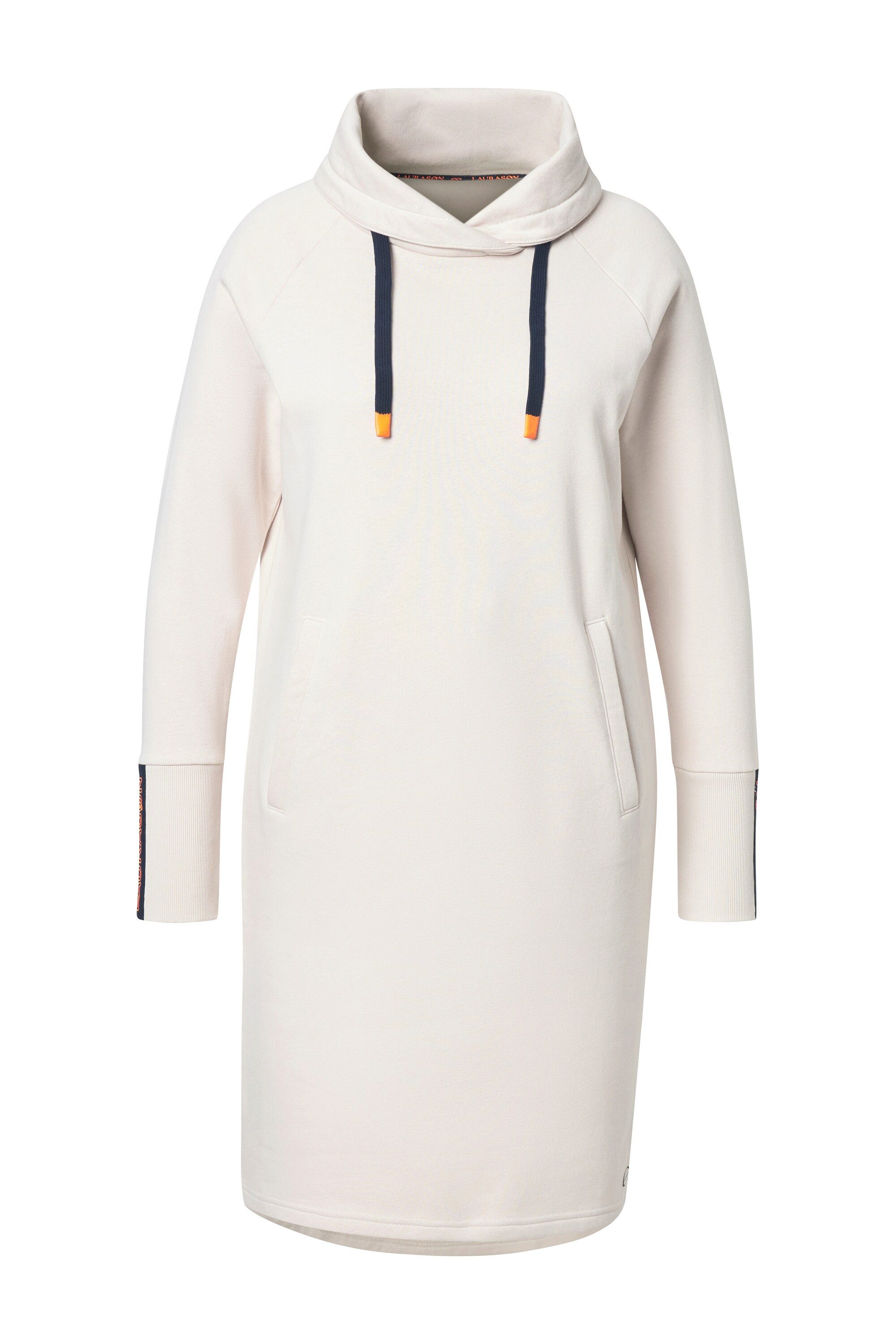 Laurasøn Midikleid SweatkleidKapuze Langarm günstig online kaufen