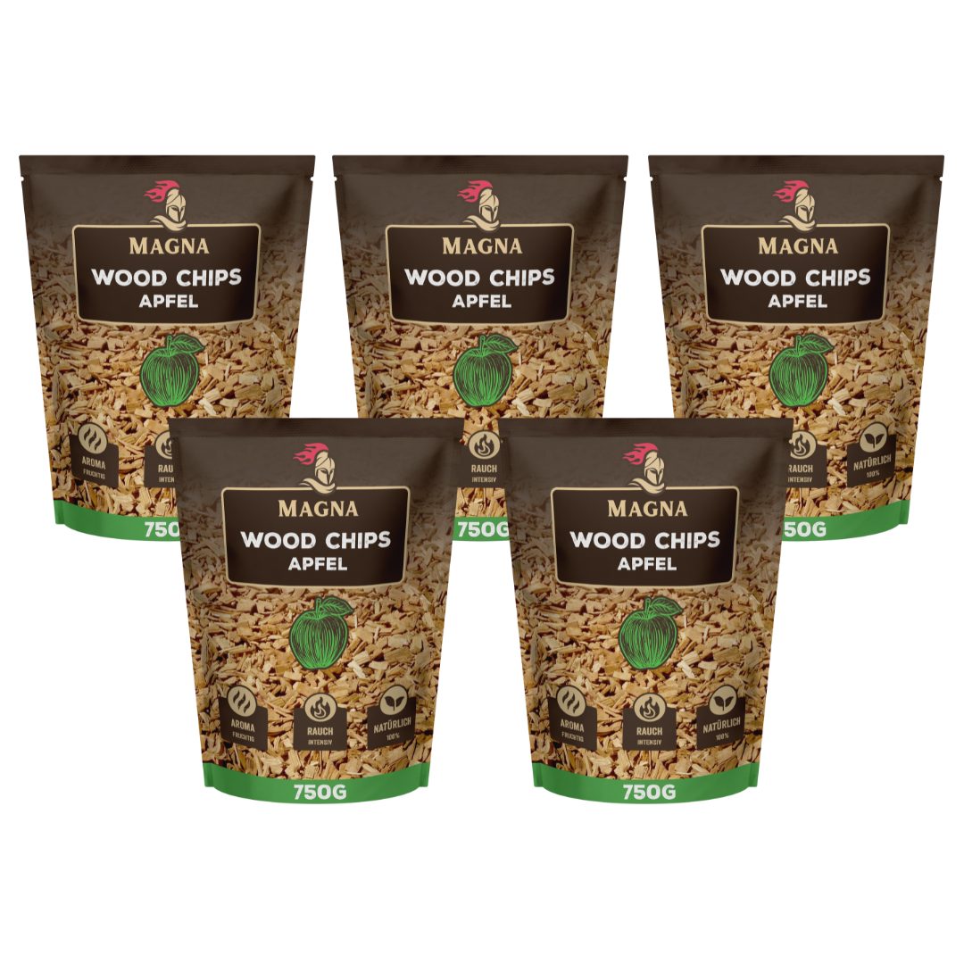 Magna Räucherspäne Wood Chips Set 3,75 KG