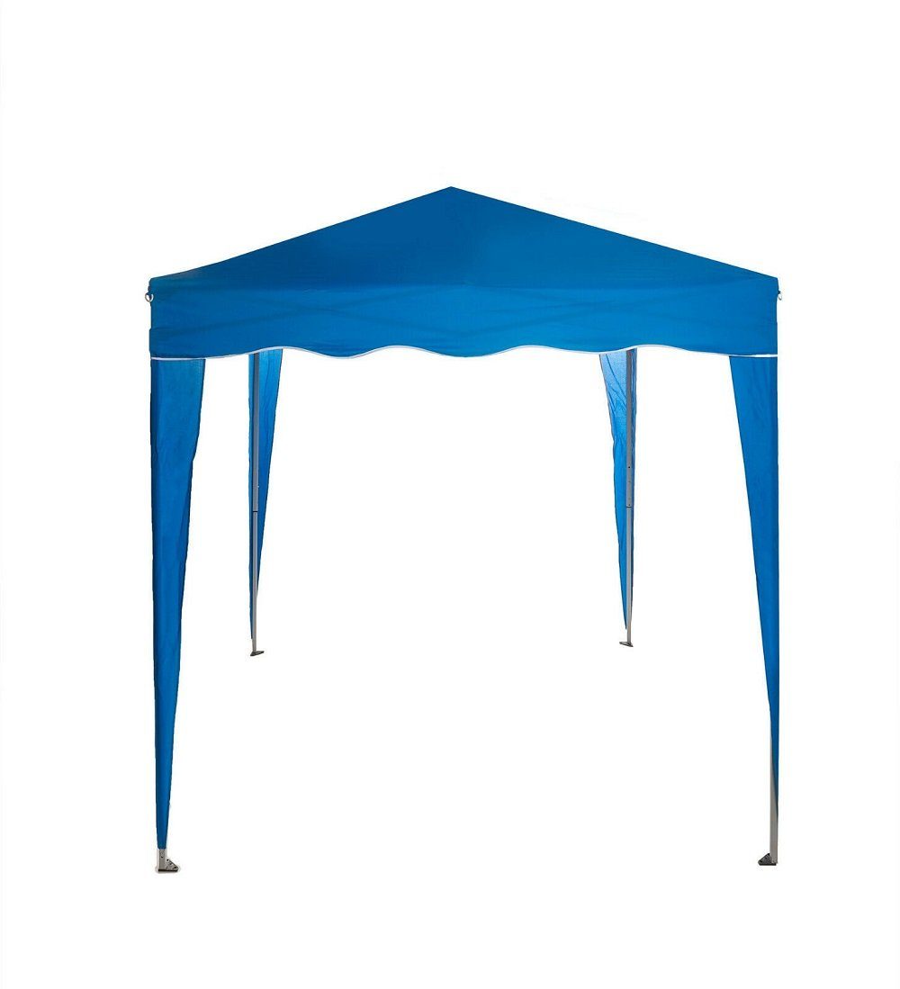 Defactoshop Faltpavillon Faltpavillon Klappzelt 2x2m Zelt + 2 Seiten Wasserdicht, mit 2 Seitenteilen, 200x200 cm