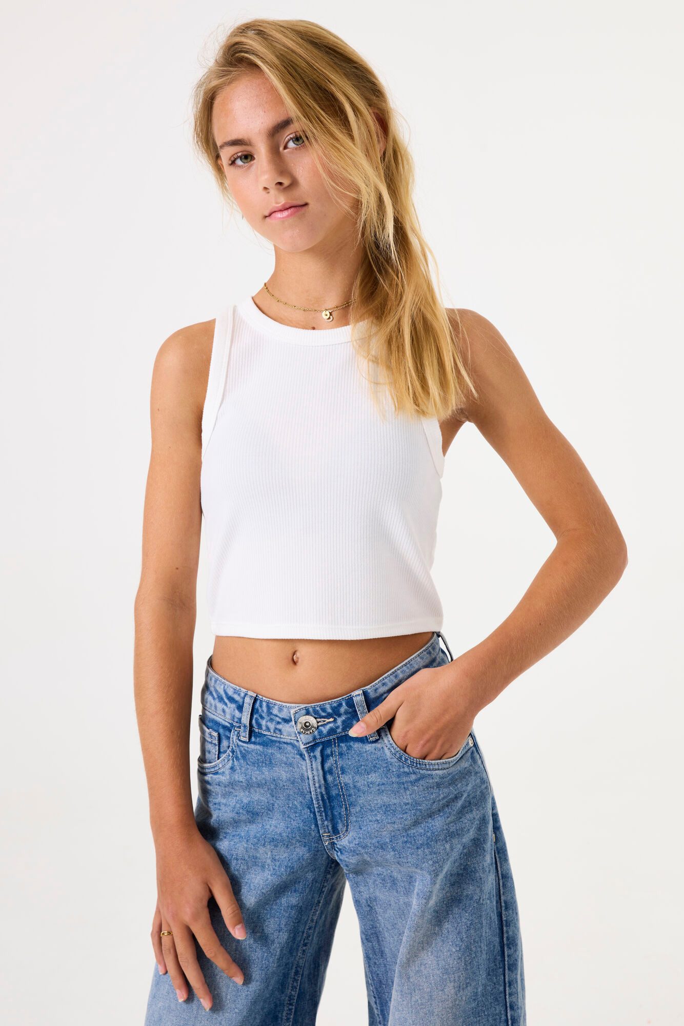Garcia Crop-Top Basic, Crop Top