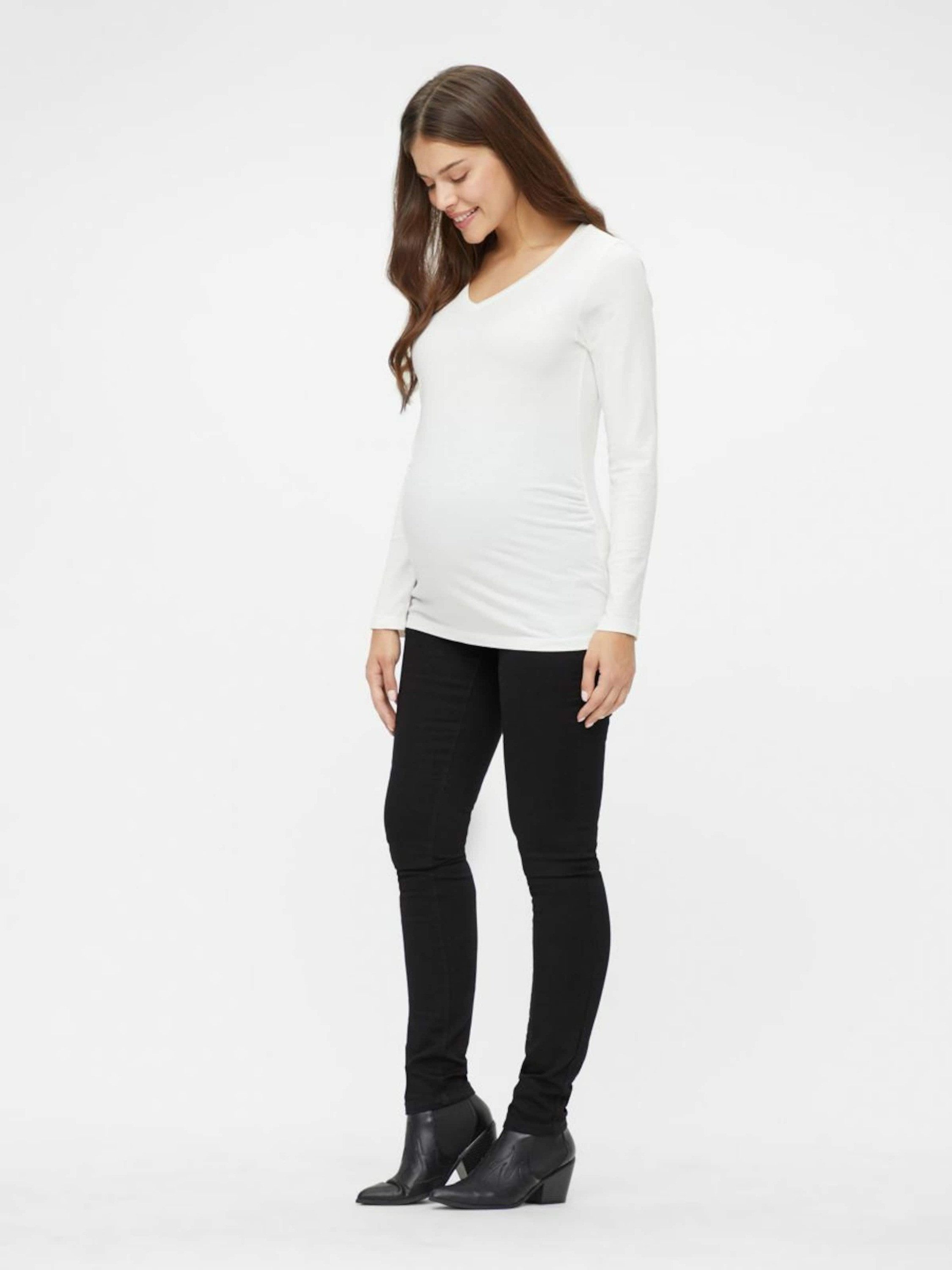 Mamalicious Skinny-fit-Jeans Lola (1-tlg) Plain/ohne Details