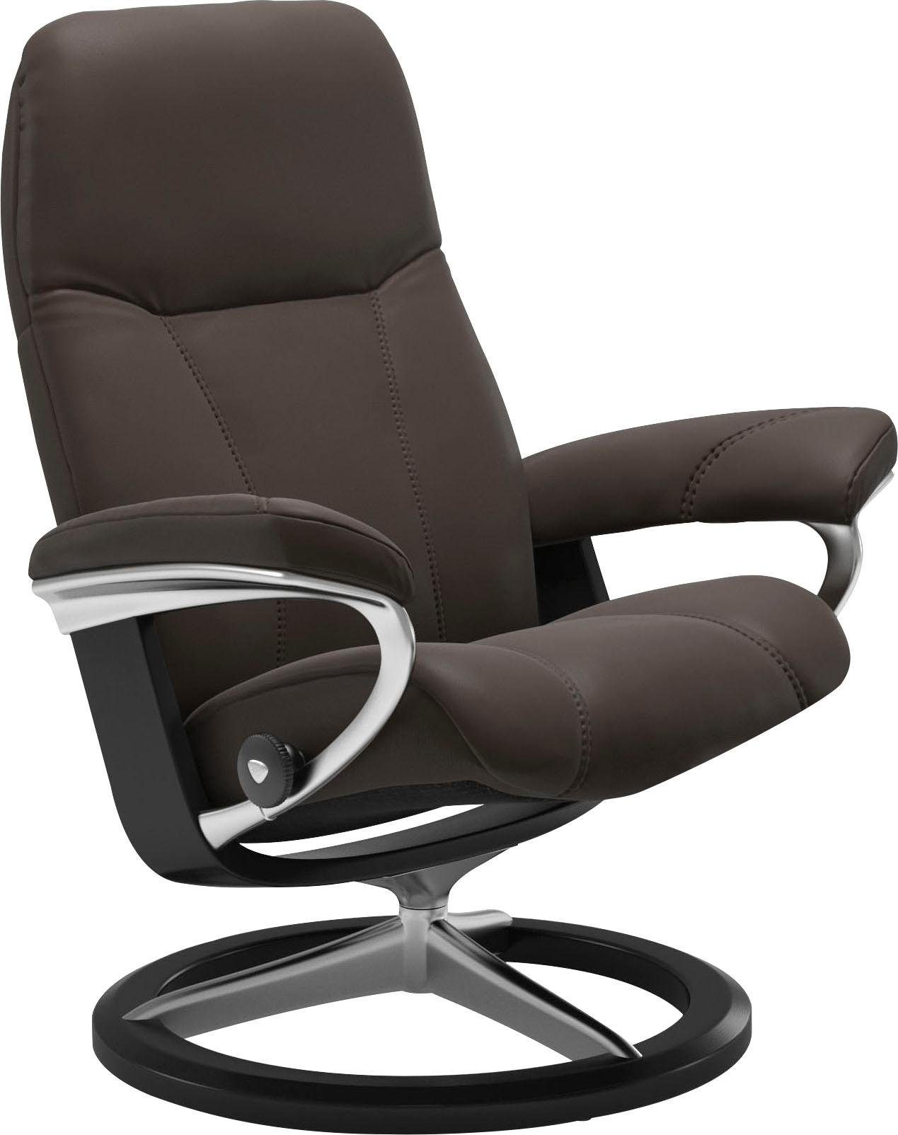 Stressless® Relaxsessel Consul, mit Signature Base, Größe M, Gestell Schwarz