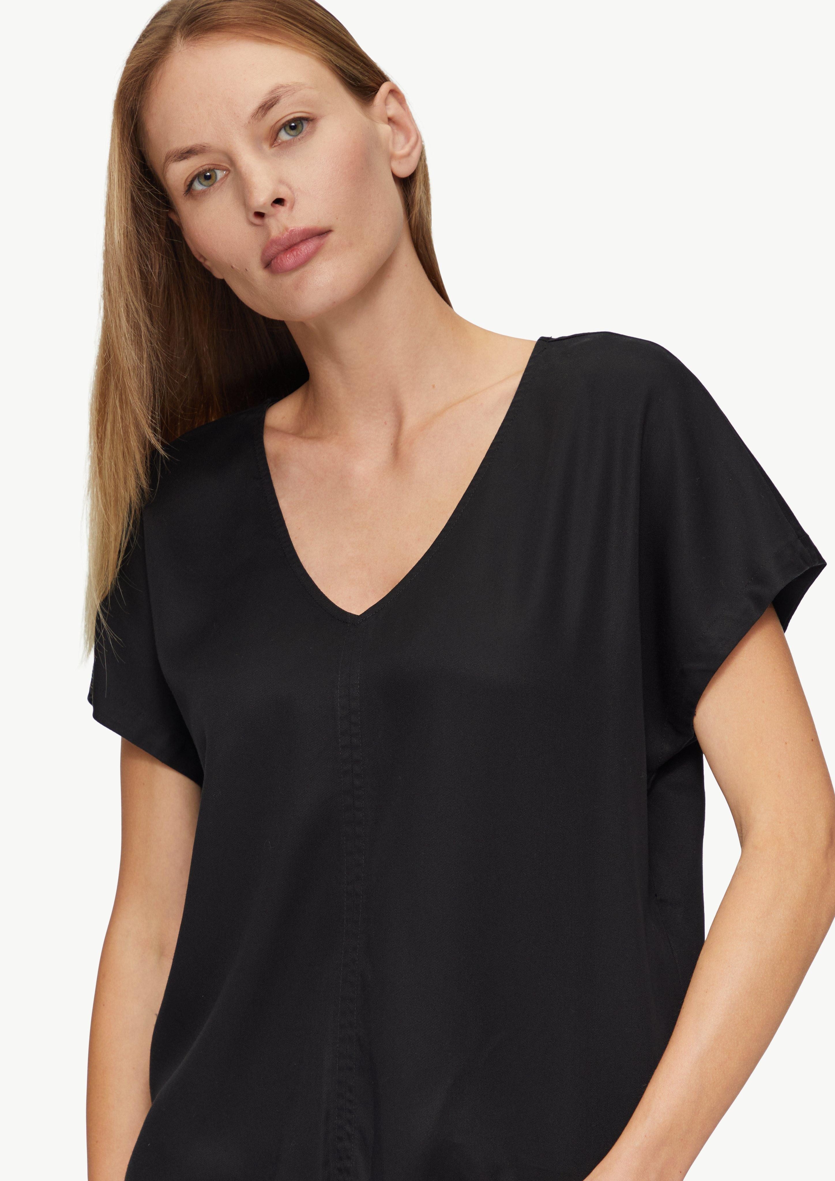 s.Oliver Blusentop Fließende Bluse aus Lyocell günstig online kaufen