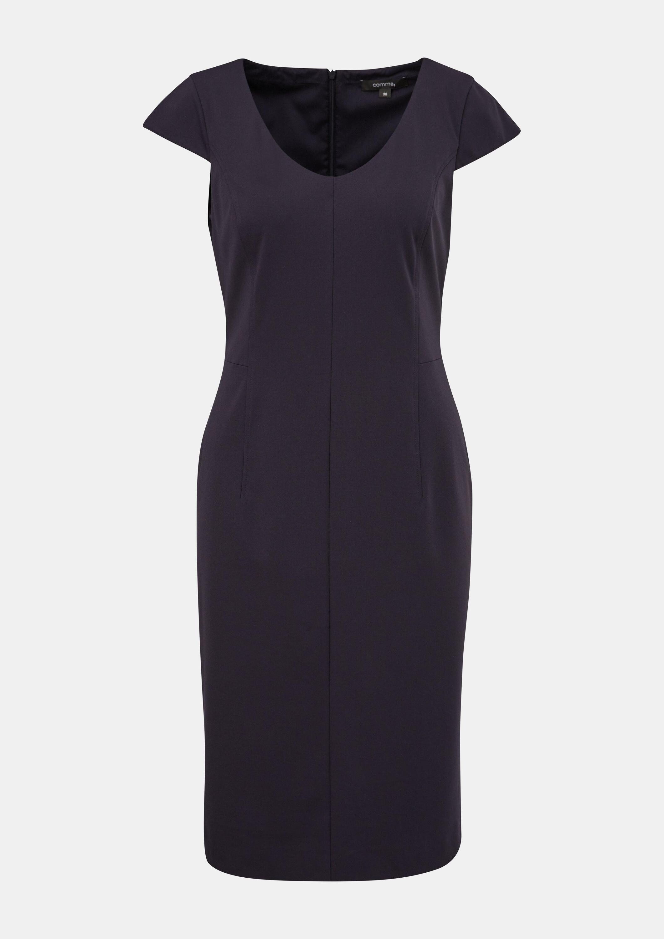 comma Minikleid Kleid Kleid mit Kappärmeln