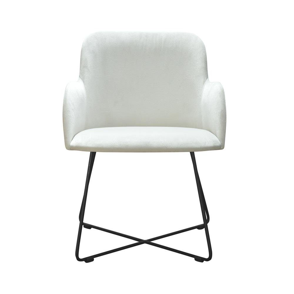 JVmoebel Stuhl, Design Set Stühle 6x Stuhl Warte Ess Zimmer Neu Gruppe Garnitur Lehnstuhl Stuhl Weiß