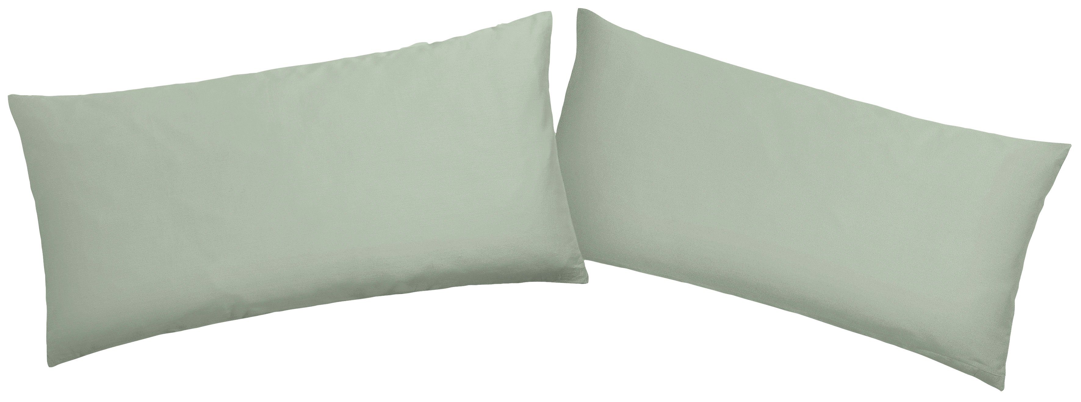 OTTO home Kissenbezug Desner 100% Microfaser, extra weich, allergikerfreundlich, (2 Stück), uni Kissenhülle, Premium Qualität, schnell trocknend, pflegeleicht