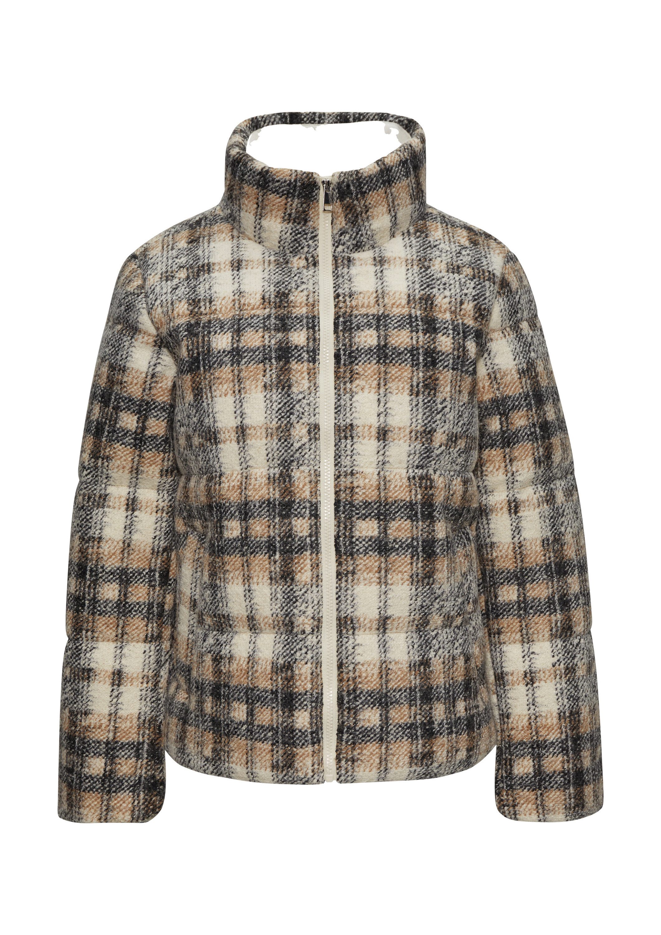 s.Oliver Winterjacke Outdoor-Jacke Karierte Pufferjacke in günstig online kaufen