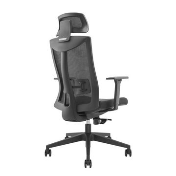 Ergo Office Drehstuhl ER-414, Ergonomischer Bürostuhl mit Rädern