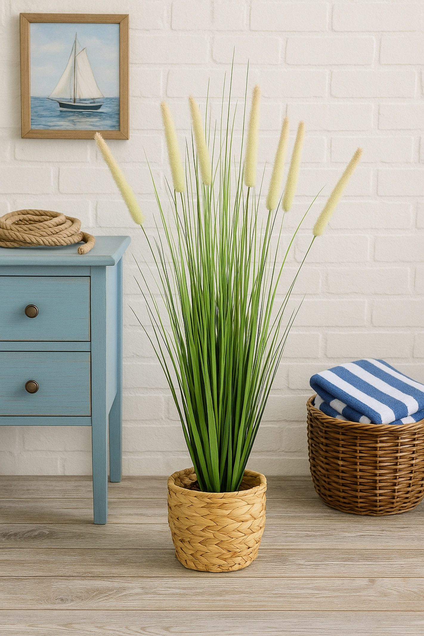 Kunstpflanze Gras Fuchsschwanzgras, I.GE.A., Höhe 90 cm günstig online kaufen