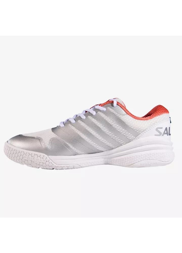 SALMING Hallen-Indoorschuhe Recoil Kobra weiss/orange Damen Squashschuh