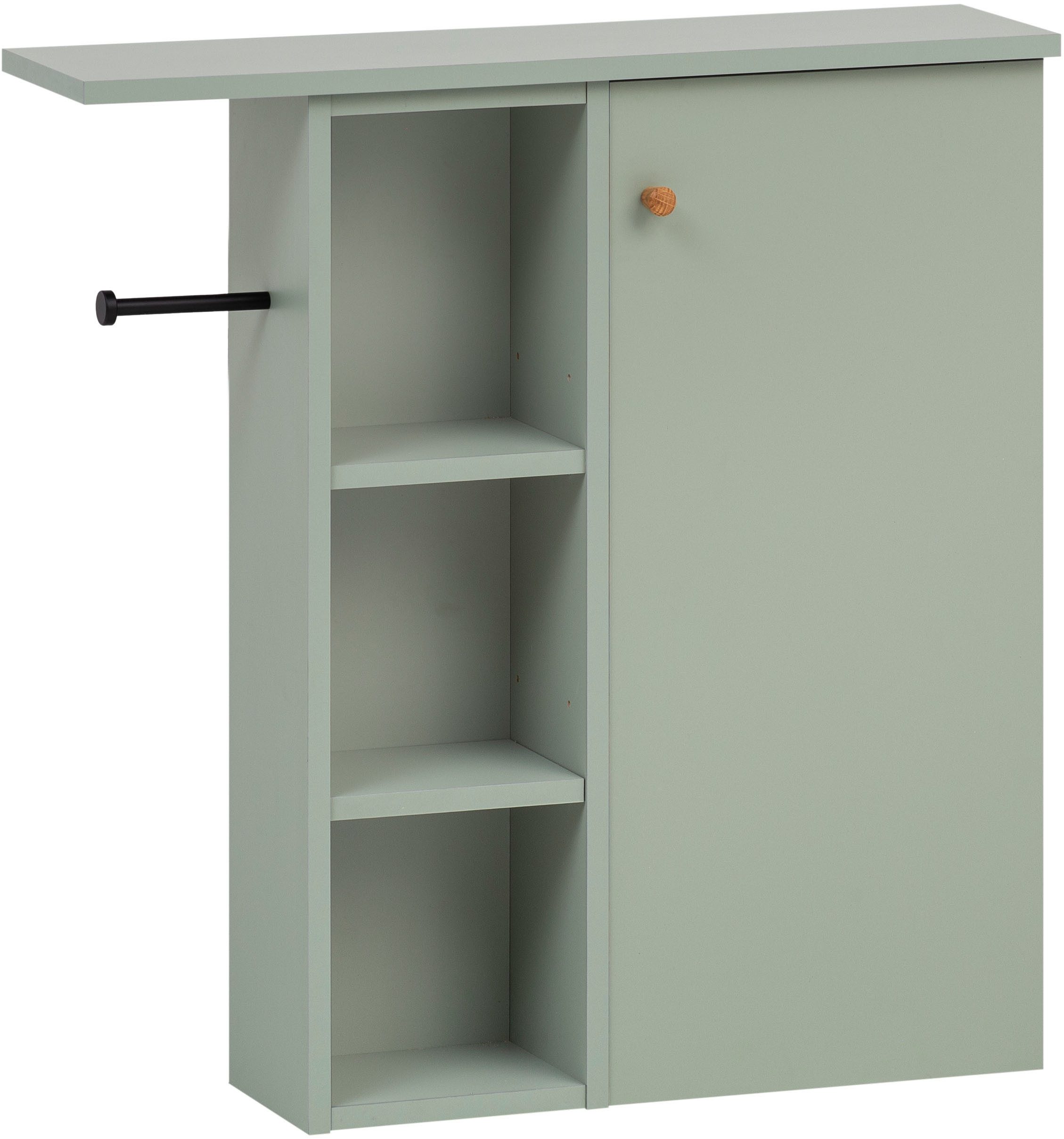Schildmeyer Seitenschrank Bjarne, Breite 70 cm, Griff aus Massivholz Regalf günstig online kaufen