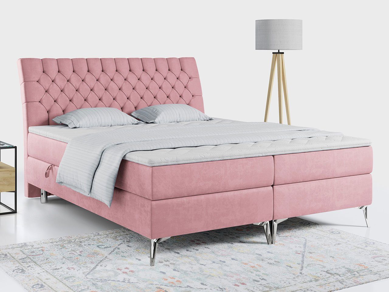 Rosa Boxspringbetten kaufen » Pinke Boxspringbetten | OTTO