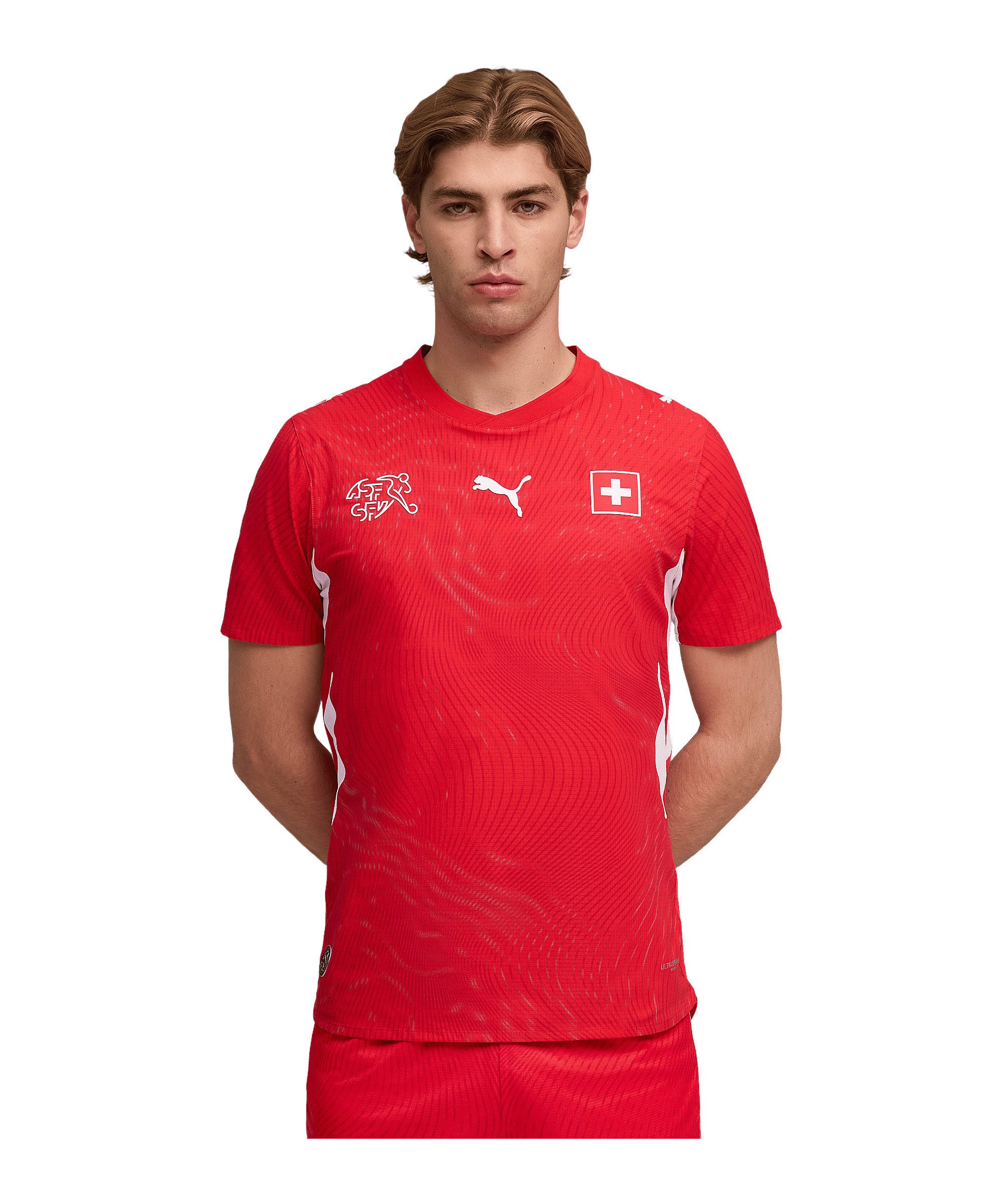 PUMA Fußballtrikot PUMA SFV Schweiz Authentic Trikot Home WM 2026 Teamsport